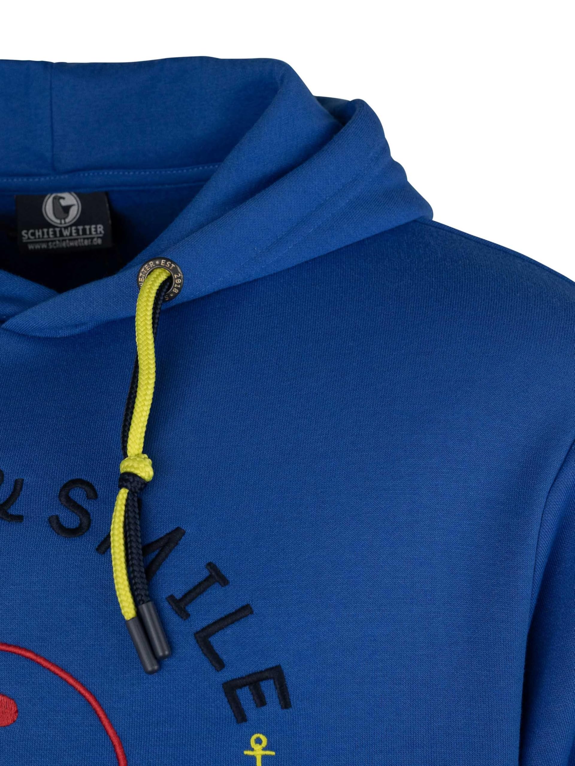 SCHIETWETTER Herren Hoodie Haifisch Klaus