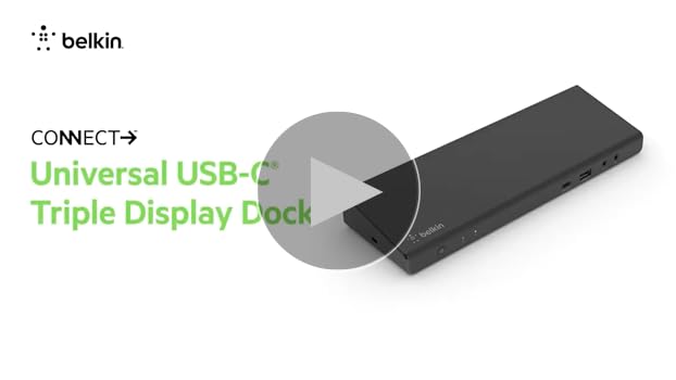 新品 Belkin INC007QCBK CONNECT ユニバーサルUSB-C Belkin BELKIN CONNECT ユニバーサルUSB-Cトリプル ディスプレイ