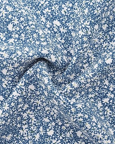 Miniatura 5 de Timeson - Blusas de chifón de manga corta para mujer, camisas con cuello para oficina, trabajo, negocios