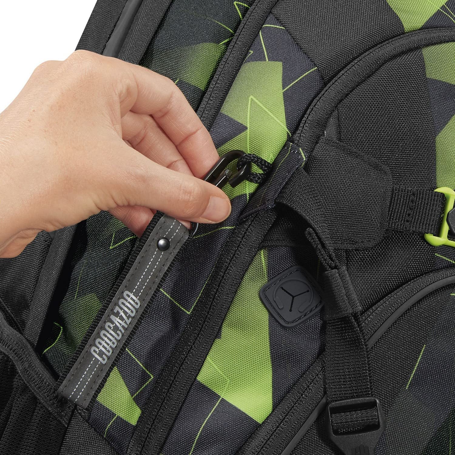Coocazoo Mate School Backpack Lime Flash