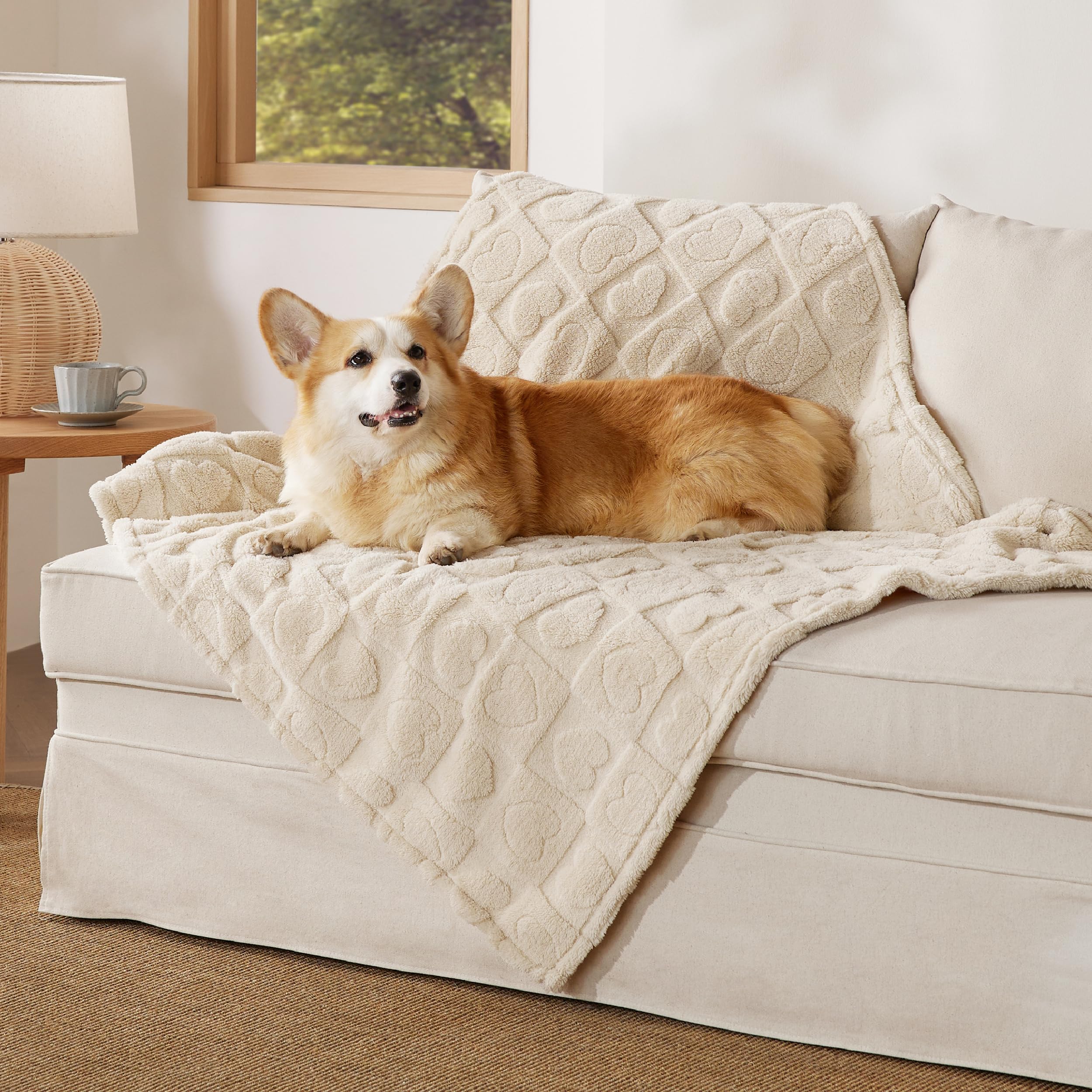 Coperta Per Cani Grandi Bedsure - 203x152cm, Pile Morbido, Lavabile, Marrone