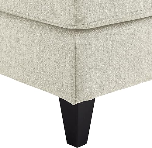 Miniatura 79 de Serta Harmon Sofá seccional reversible sala de estar, moderno sofá de tela de 3 asientos en forma de L. Gris-oscuro,Azul,Crema