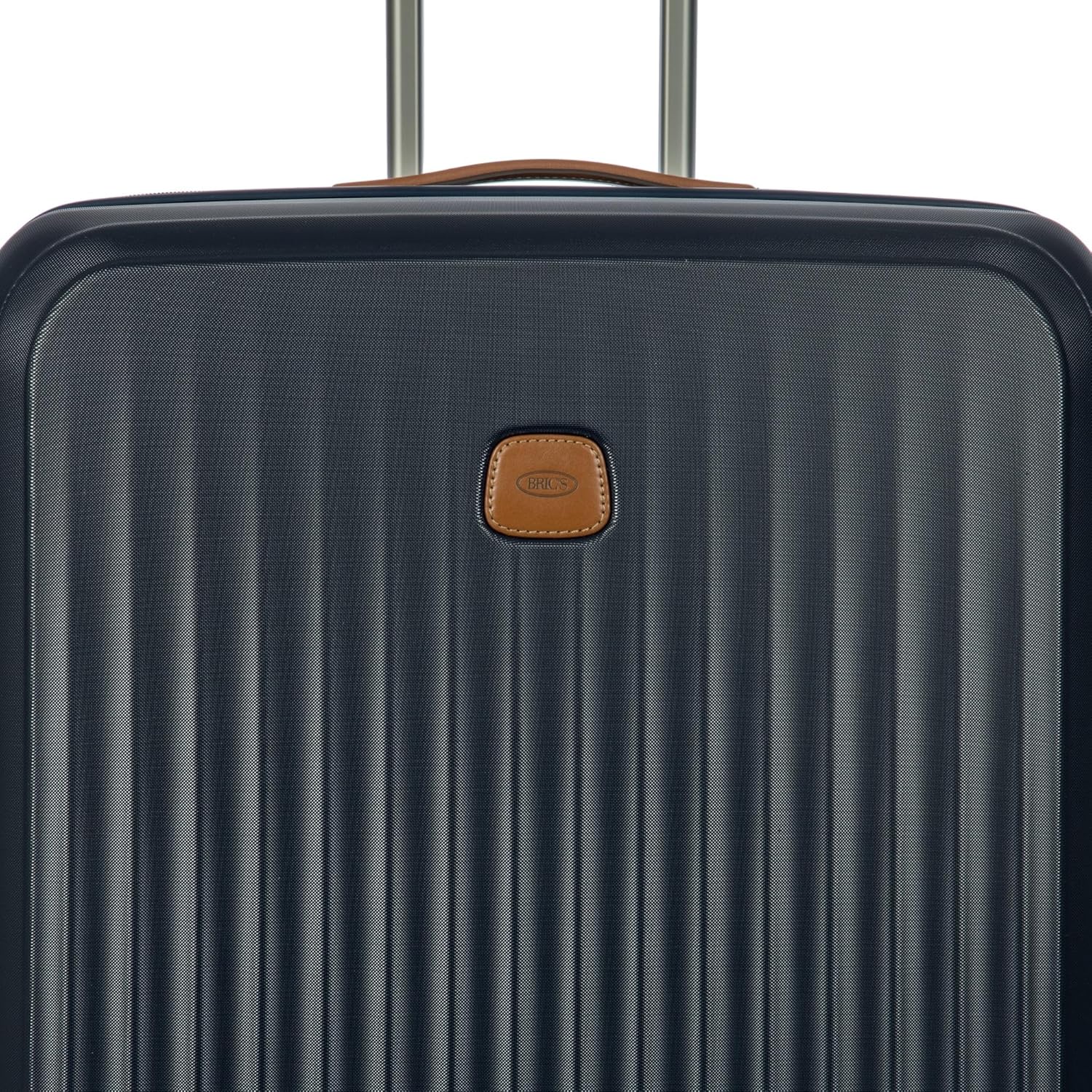 Bric's Taormina Ultra-Light Checked Luggage – Expandable Hard Shell Suitcase with TSA Lock, Anti-Tamper Zippers & 360 Spinner Mobility Wheels - 32 Inch, Blue