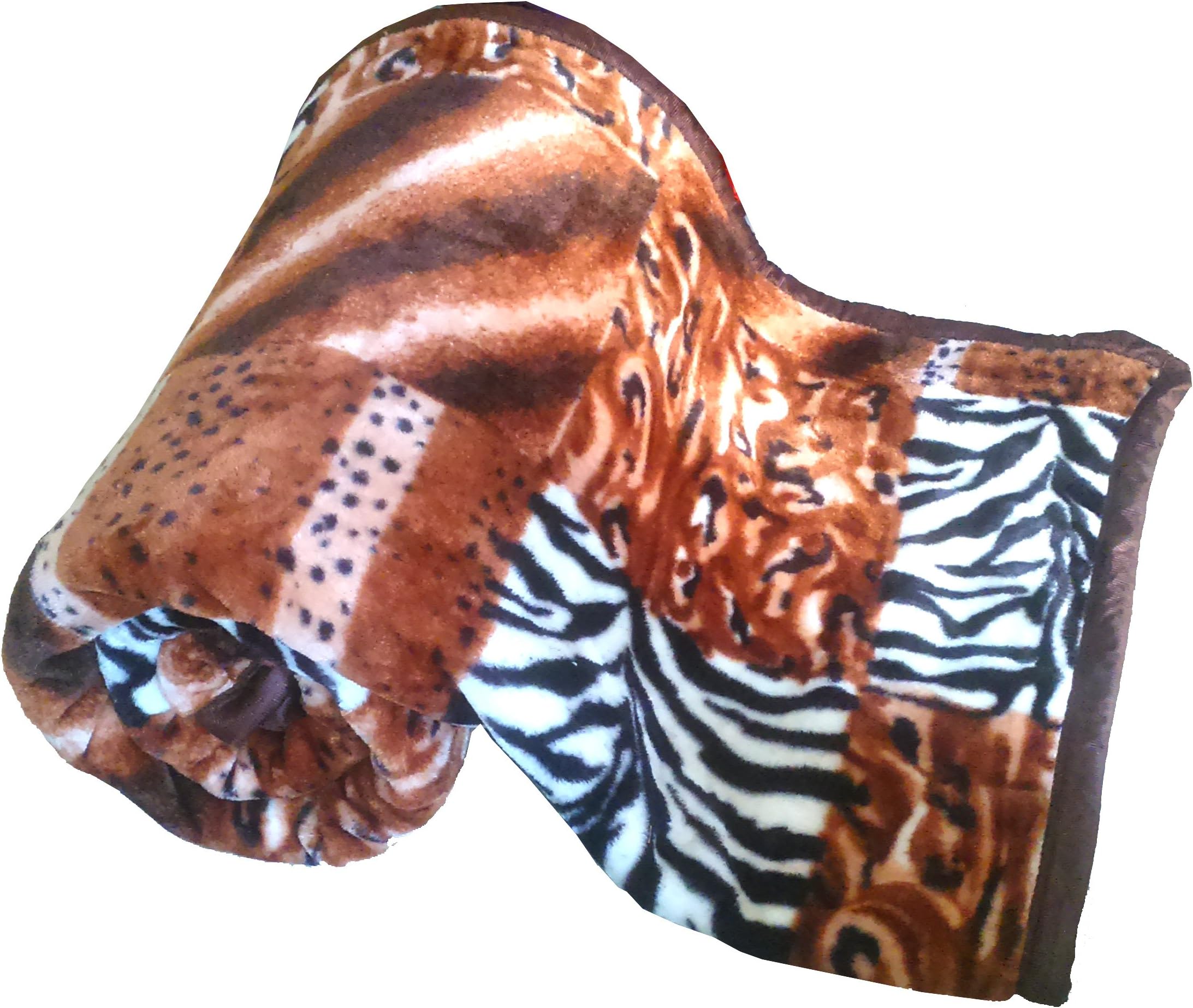 Global Home Microfibre 500 TC Blanket (Brown_Double)