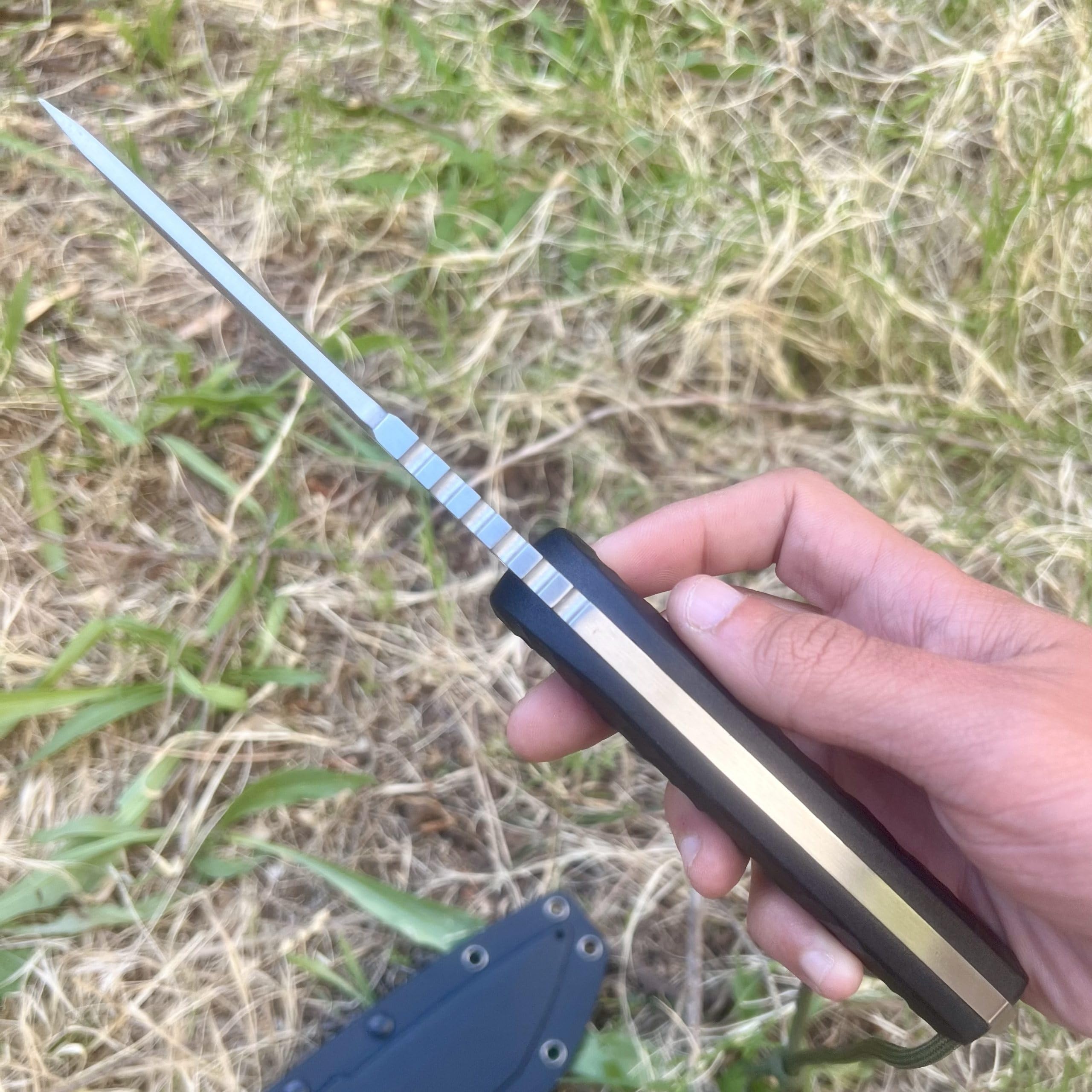 couteau lame fixe massif solide bushcraft etui kydex collection camping cadeau homme edc exterieur