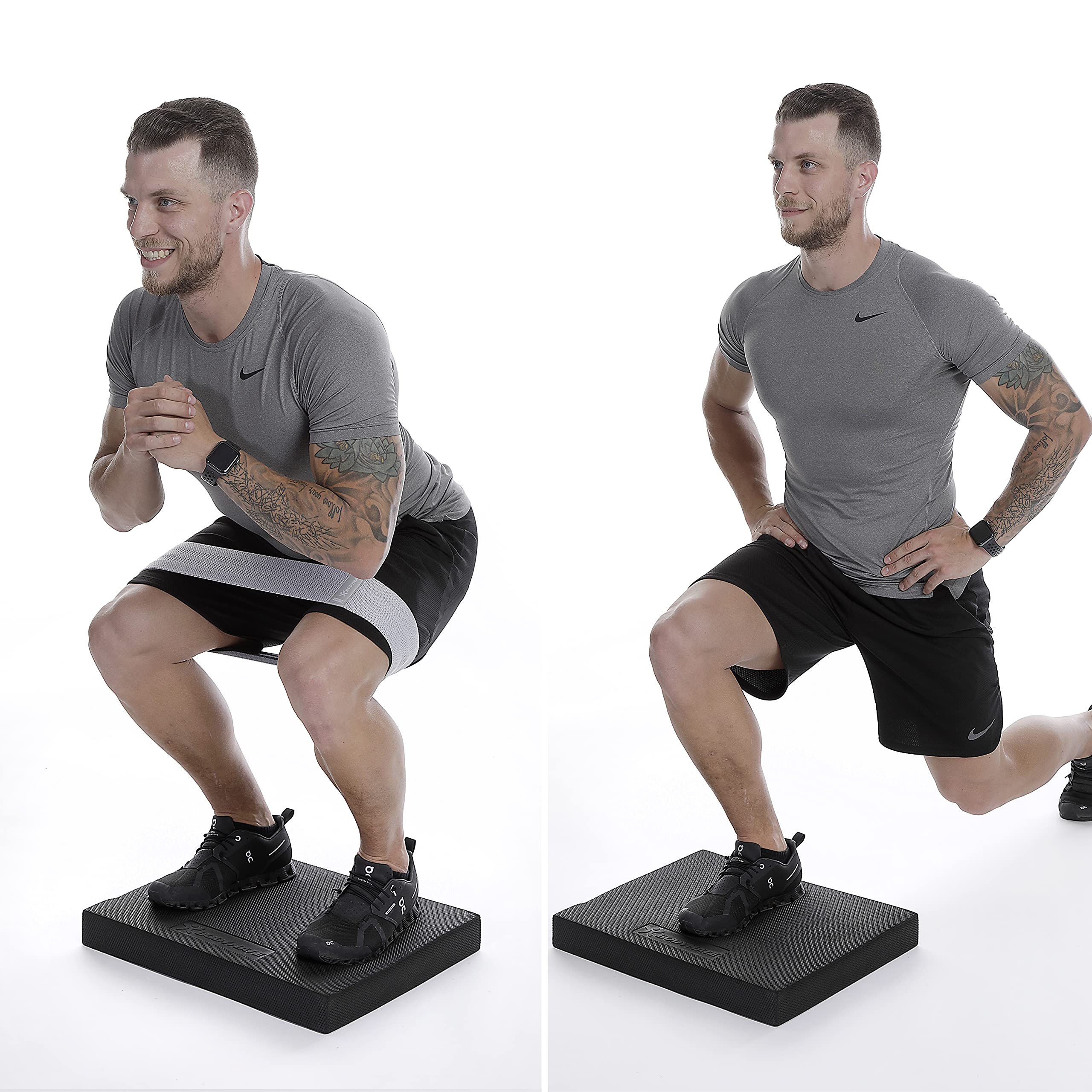 BODYMATE – podkładka balansowa, średniotwarde i miękkie warianty dla początkujących, rehabilitacja, także dla profesjonalnych sportowców, różne rozmiary, poprawa równowagi, koordynacji, stabilności