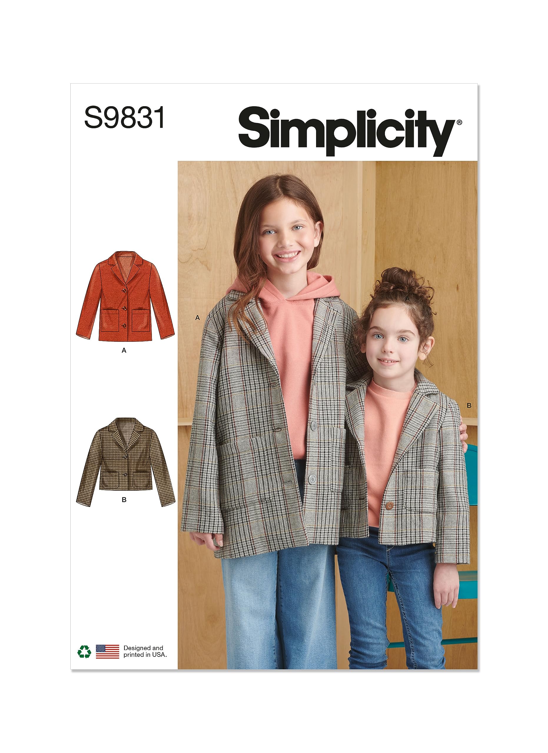 Veste pour fille et enfant ajustable pour suivre la croissance de 7 à 14 ans