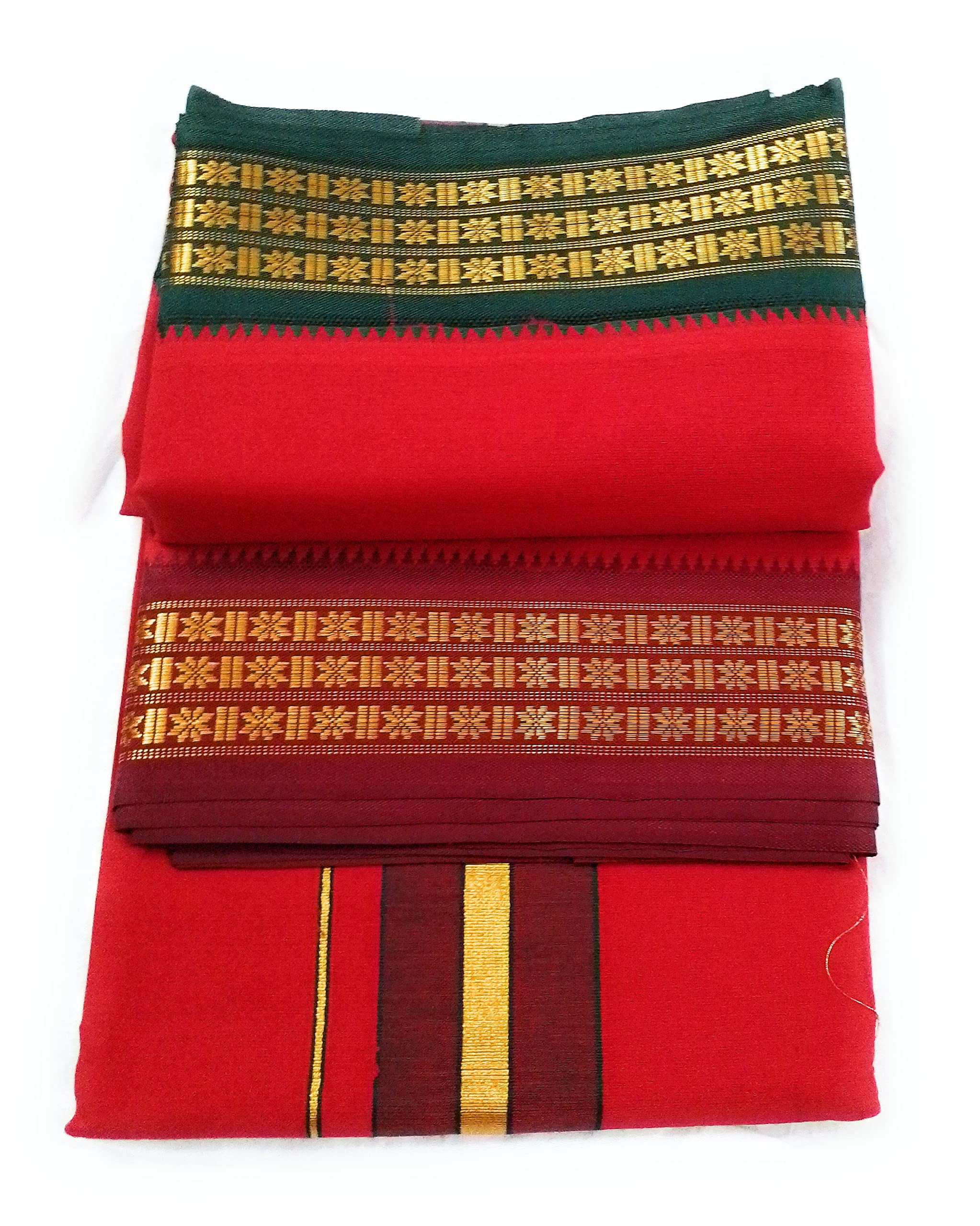cotton colors 9x5 Men's Dhoti (Multi-Colour)_SGG055-picture-19