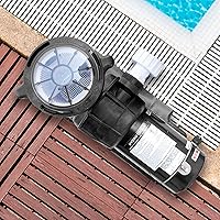 Vista 44 de SWIMLINE HYDROTOOLS Above-Ground Pool Motor Pump, Hydro-Flo 0.3 HP w/ 1980 GPH, Vertical