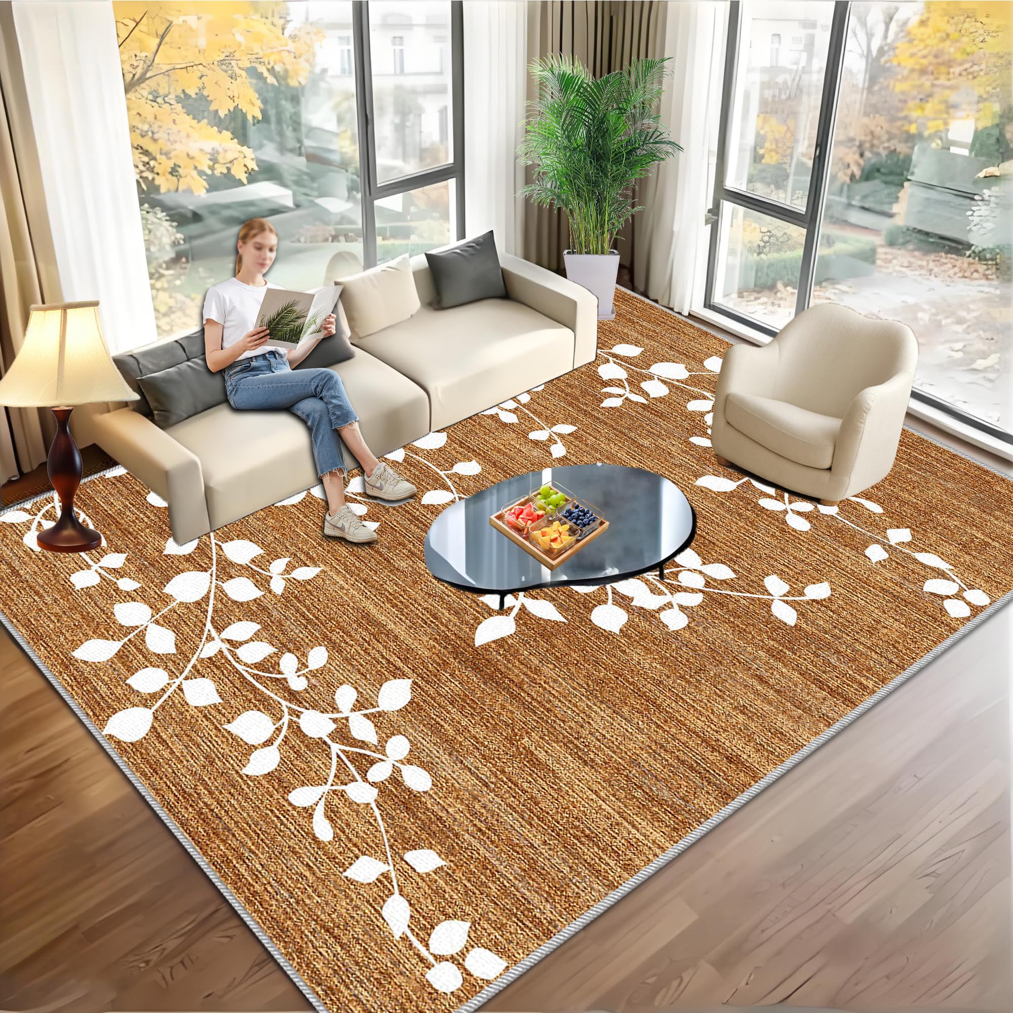 Tapis de sol antidérapant grand format 200x270 cm pour protéger le sol des enfants