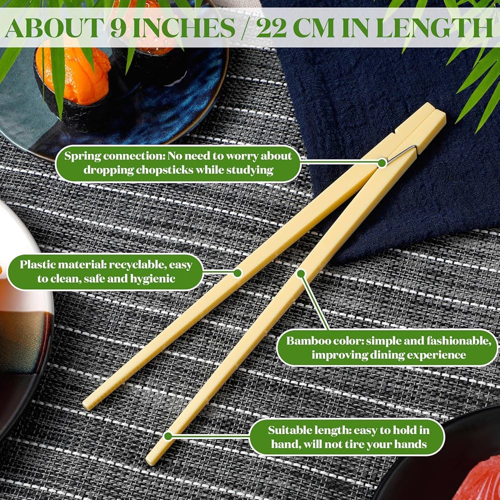 グリーン　お箸 Amazon | SiliFine プラスチック箸 20ペア 再利用可能 洗濯