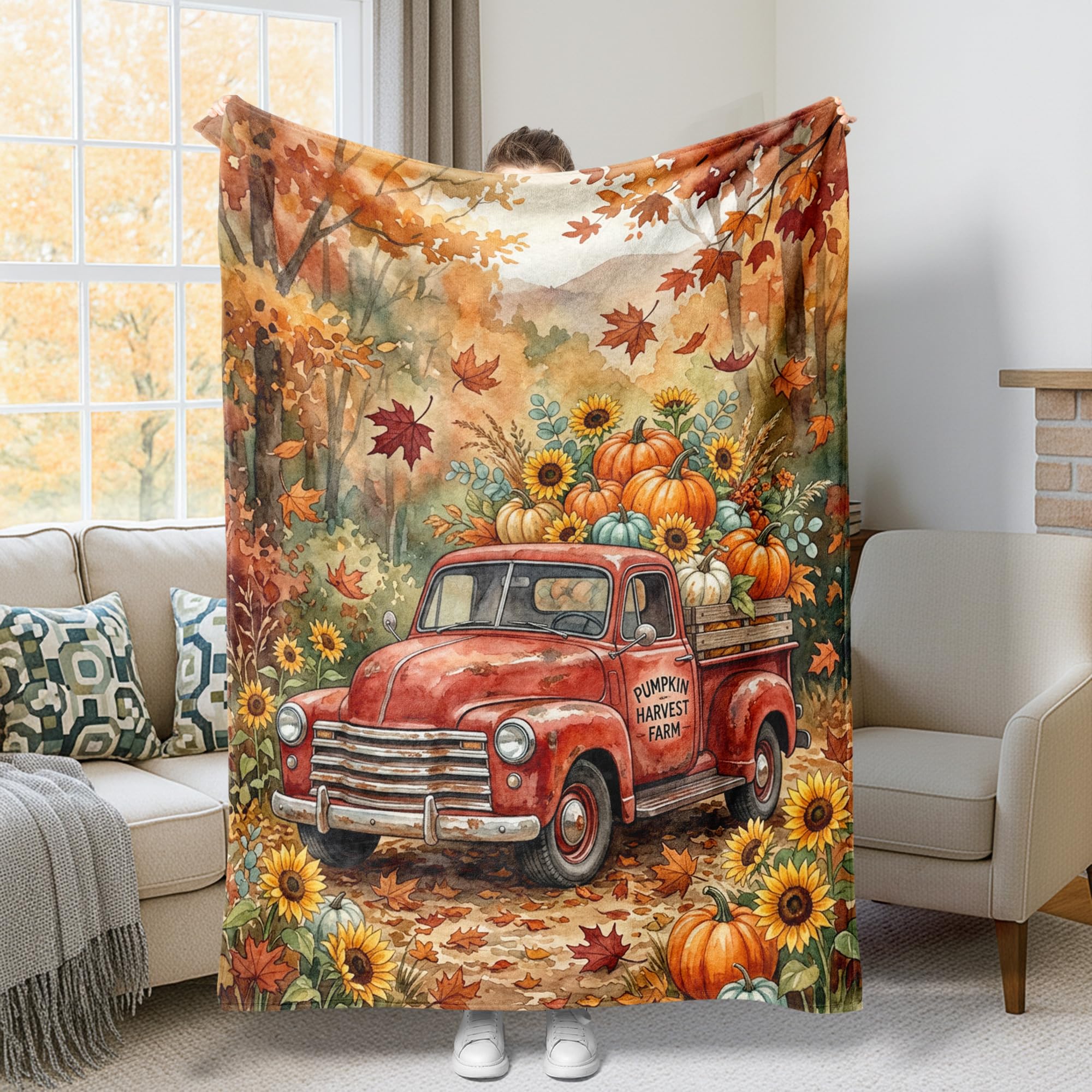 Couverture en flanelle douce jeté de lit léger et chaud pour chambre
