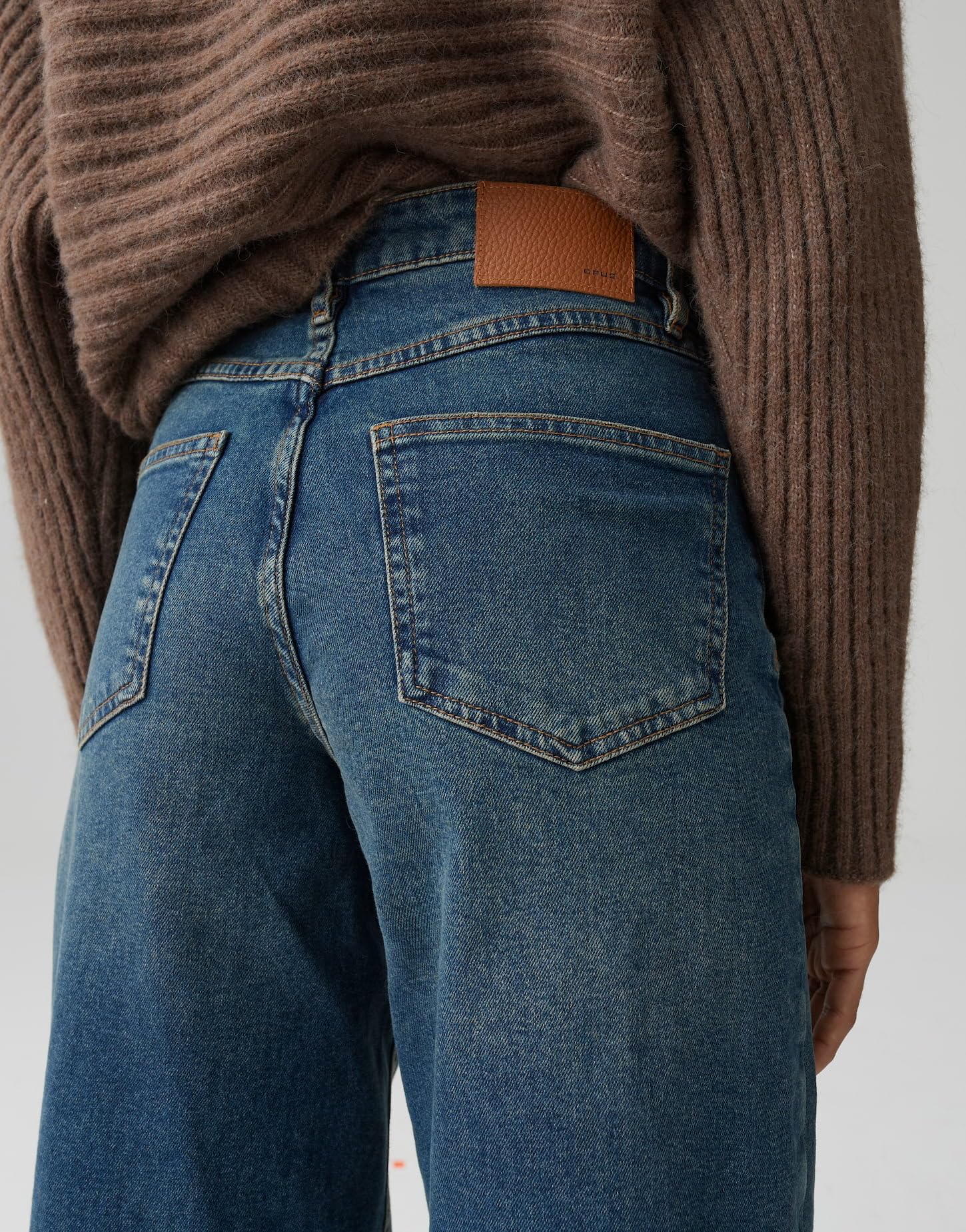 OPUS Damen Barrel | LOLAH MODERN Barrel Jeans aus BCI Cotton Mix Mid Rise