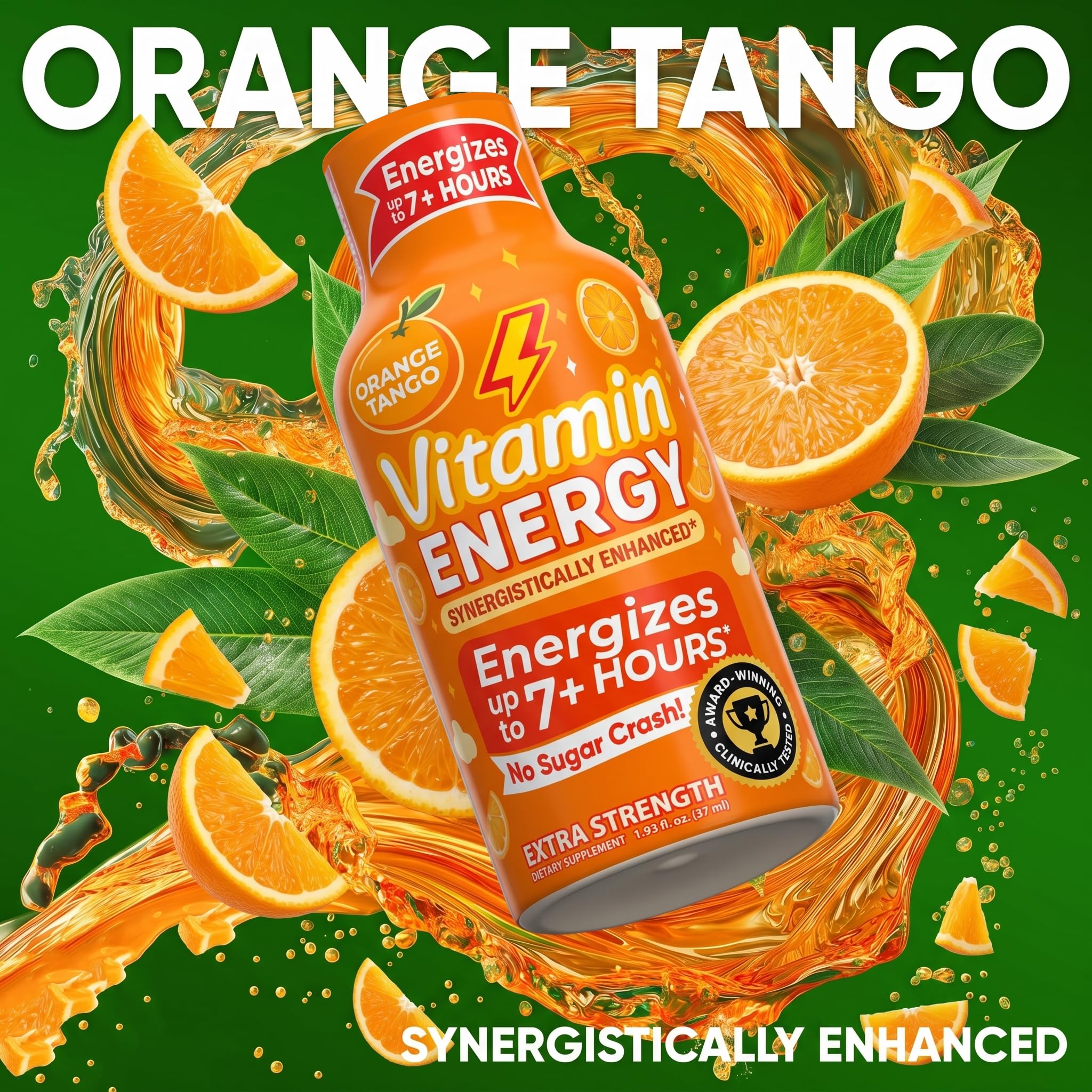 Amazon.com : Vitamin Energy Orange Tango Extra Strength Energy