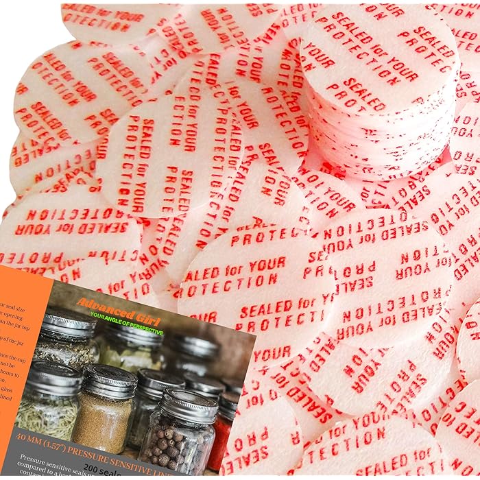 Buy Pressure Sensitive Torque Activated Seals Cap Liners 40 mm (1.57