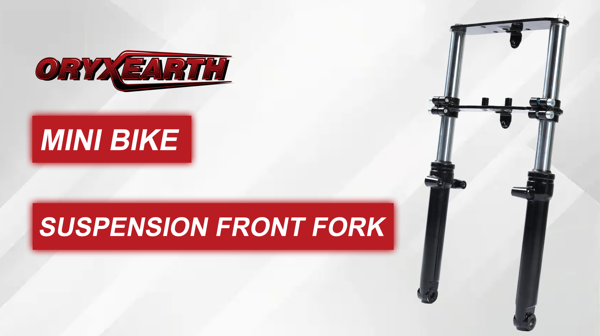Amazon.com: Oryxearth Mini Bike Front Fork Suspension Kit, 100