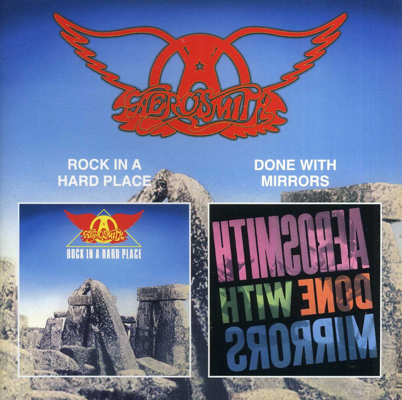 Aerosmith : Rock in a hard Place / Done With Mirrors (import)