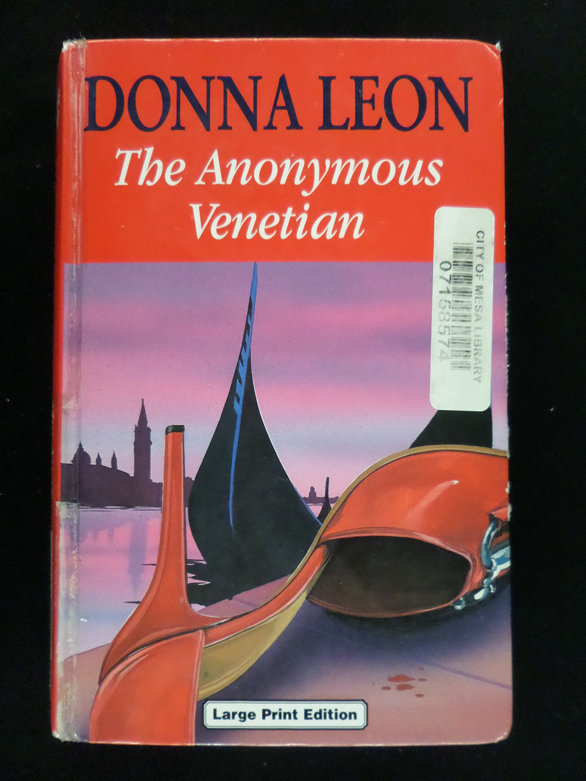 Buy The Anonymous Venetian (Ulverscroft Large Print) — BookShops.in