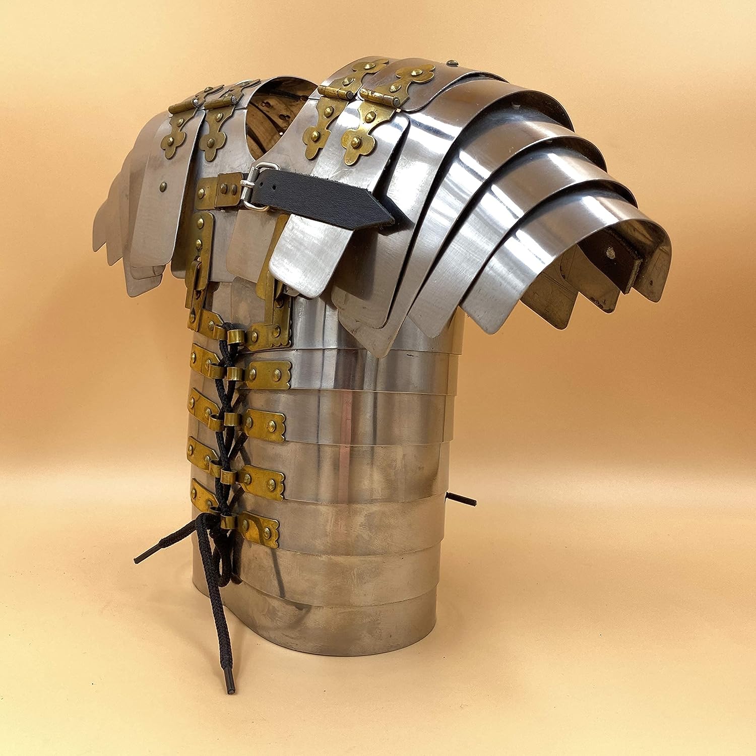 AnNafi® MINI Roman Lorica Segmentata Suit of Armour Soldier Military Body Armor SMALL SHOWPIECE | Medieval Warrior Costume SCA LARP