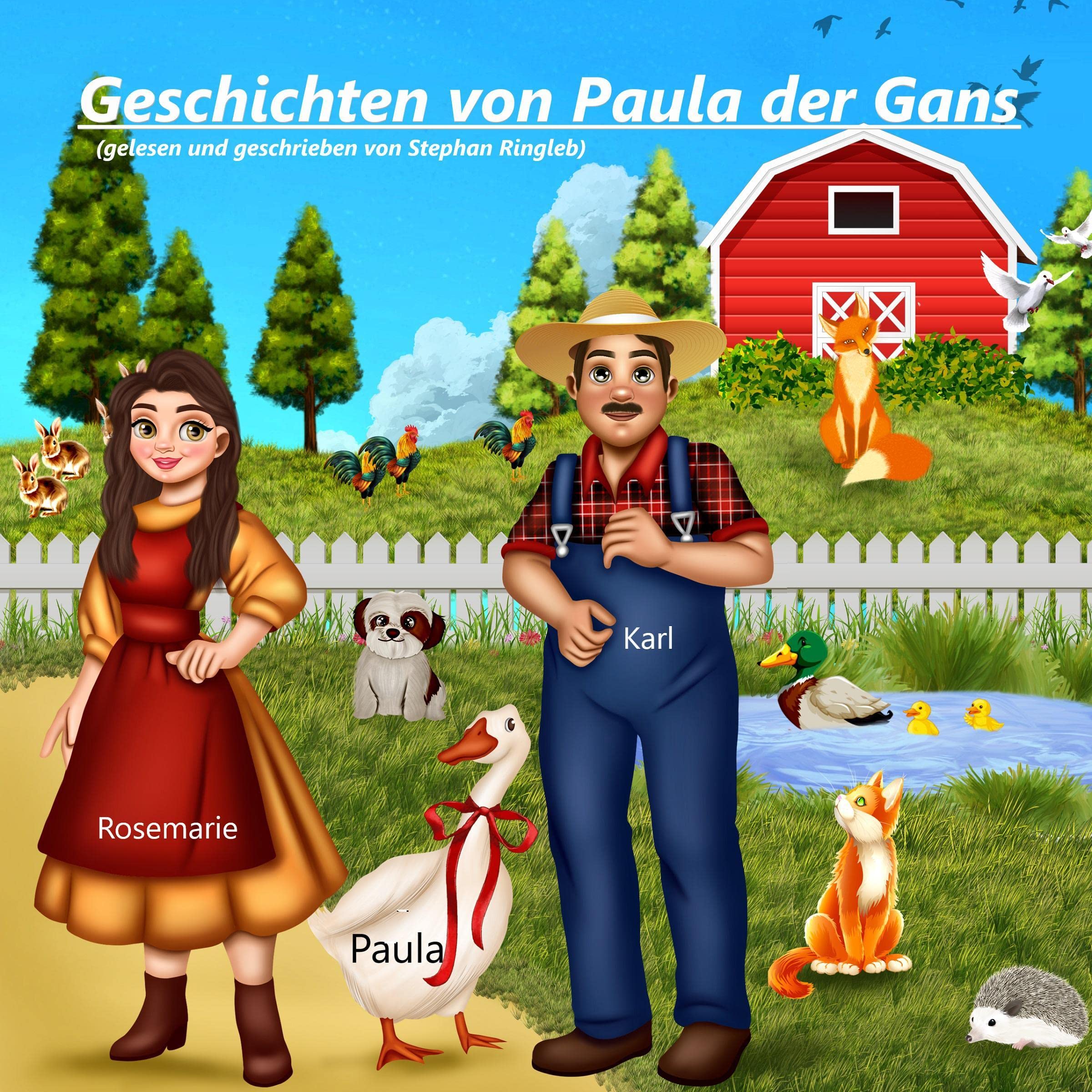 Cover art for Geschichten von Paula der Gans [Tales of Paula the Goose]