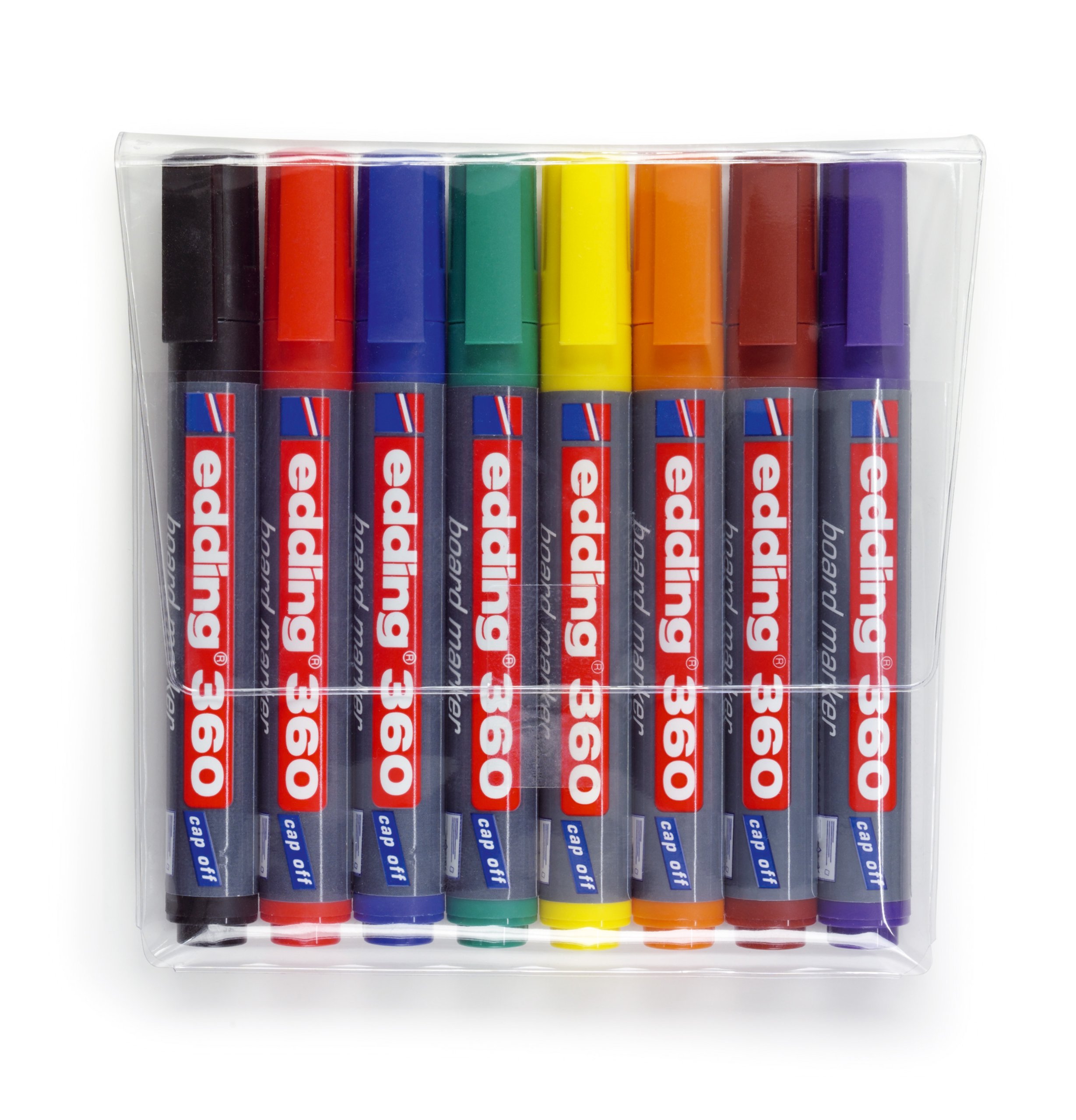 edding 4-360-4 Rotuladores recargables, 1,5-3 mm, surtidos (3 unidades, juego de 8)