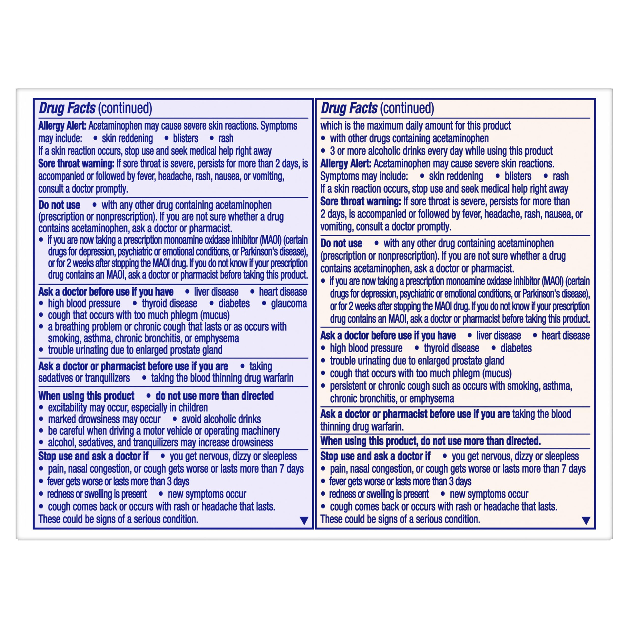 Vicks DayQuil & Nyquil Severe Cold, Flu & Congestion Medicine, 24 Count — Amazon image 9
