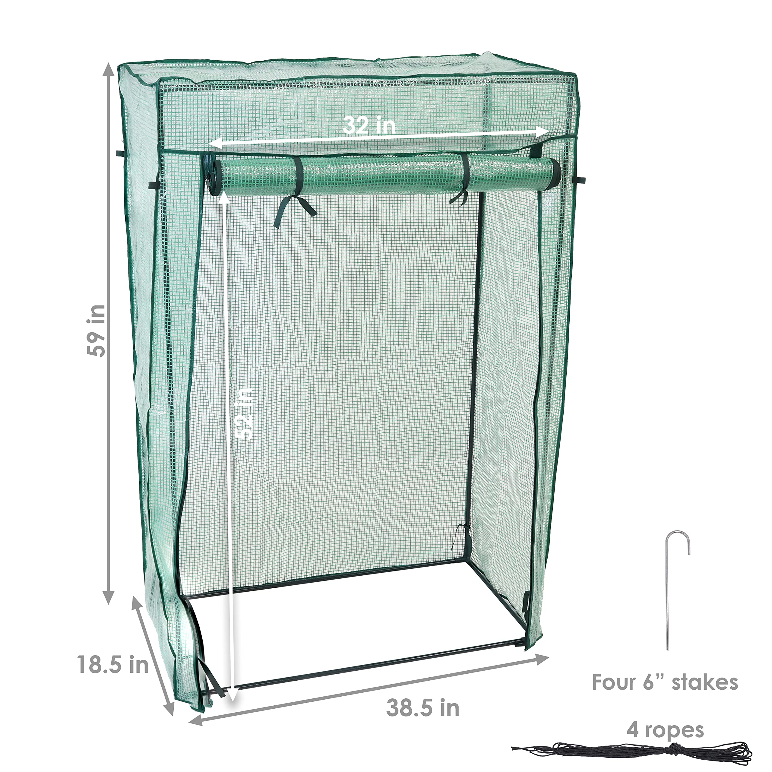 Amazon.com : Sunnydaze Deluxe Potted and Tomato Plant Greenhouse