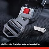 SANDISK Ultra Luxe USB Type-A Flash Drive 256GB (USB 3.2 Gen 1 + USB 3.0 capable up to 400MB/s read speeds, Password protection, Data recovery software, Metal Design) Silver - 6