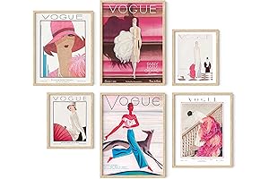 HAUS AND HUES Fashion Prints - A Burst of High Fashion Glamour