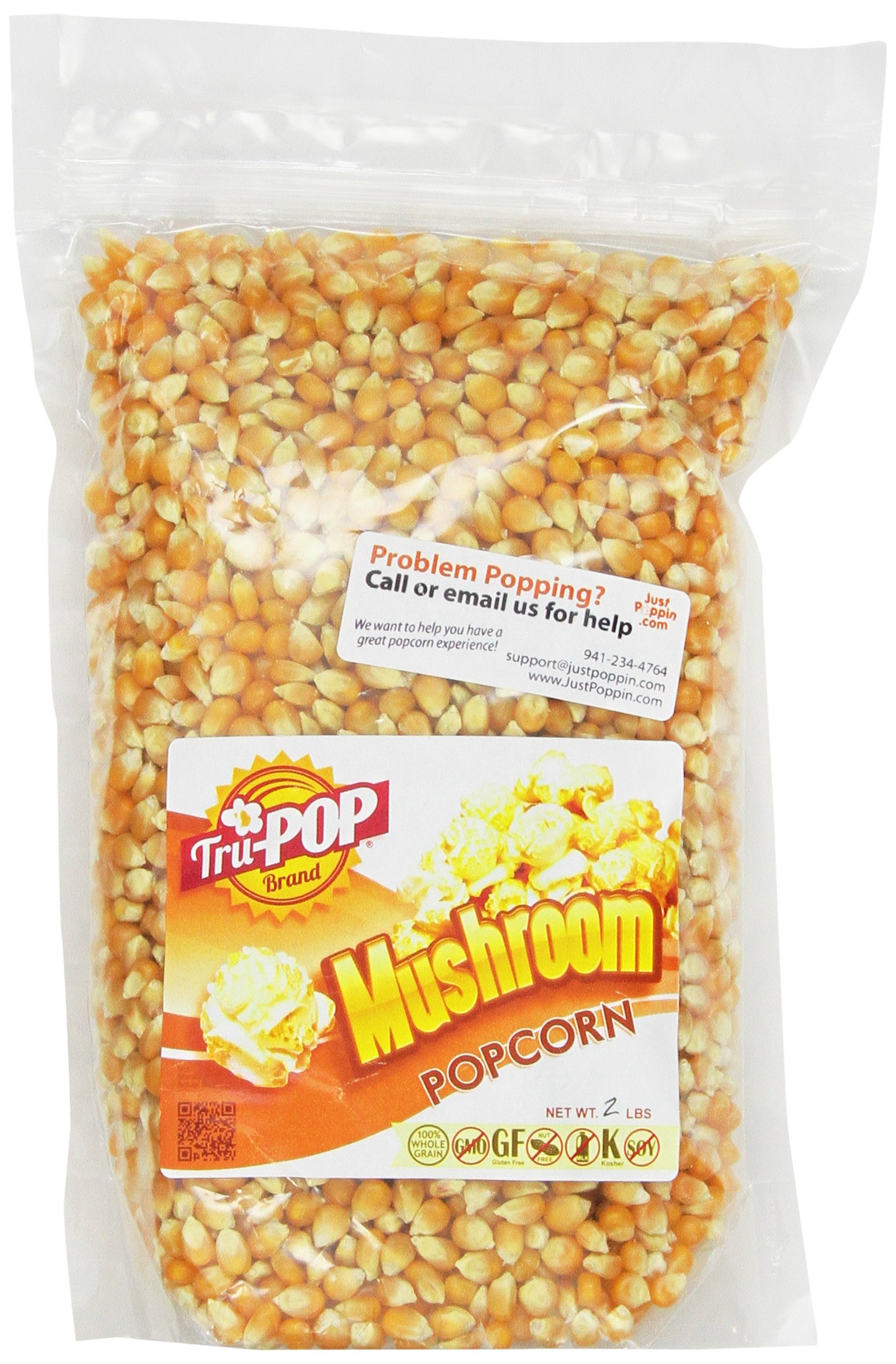 Mushroom Popcorn Kernels - Just Poppin Brand
