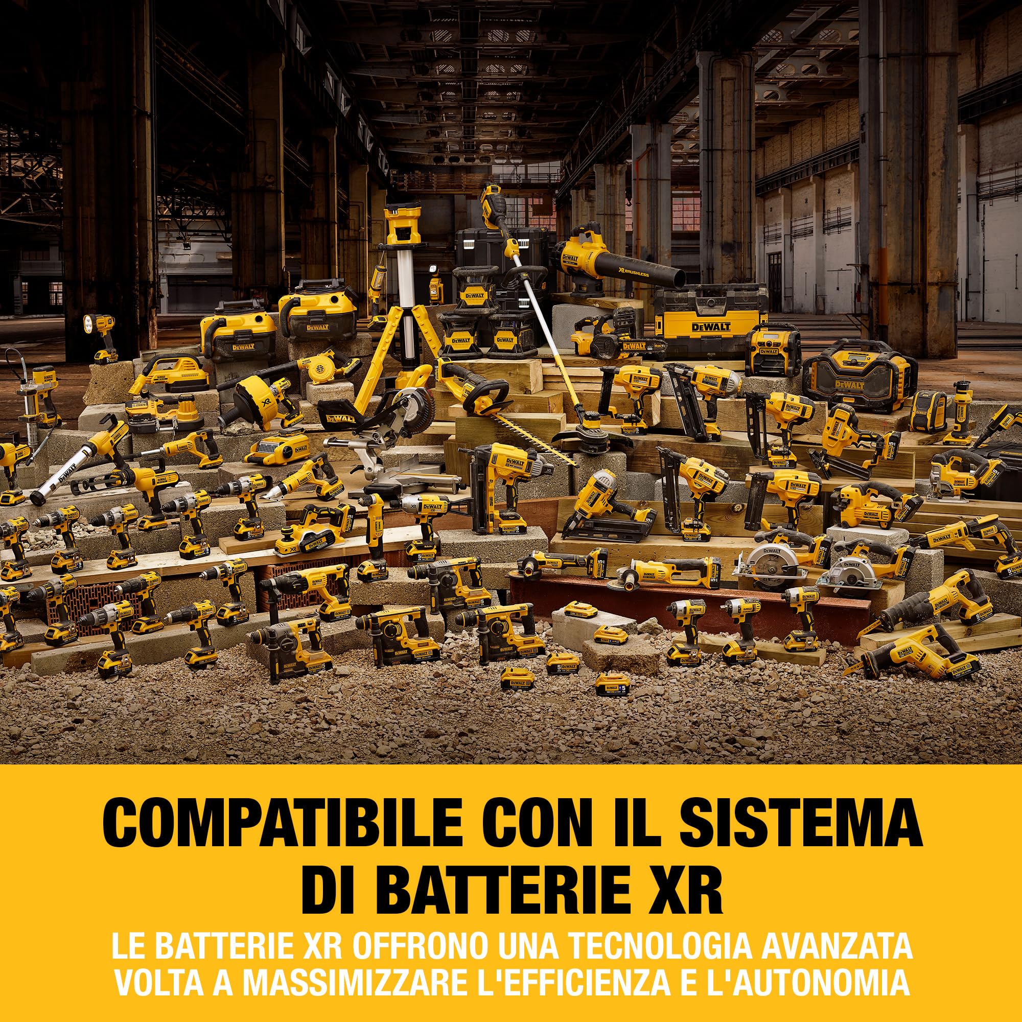 DEWALT Trapano Avvitatore Compatto 2 Velocità con percussione, DCD706D2-QW