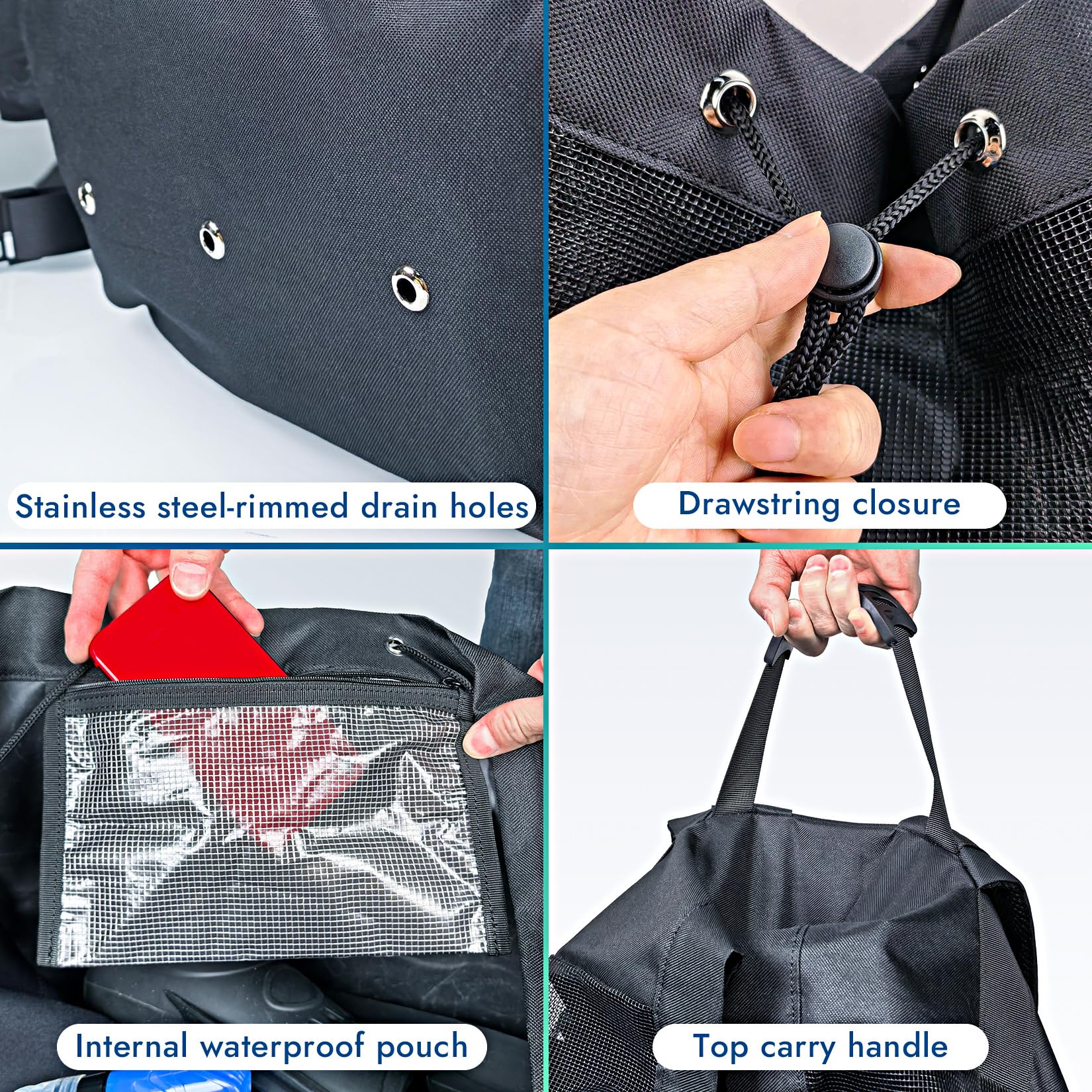 Amazon.co.jp: Dizokizo XL メッシュスキューバダイビングバックパック
