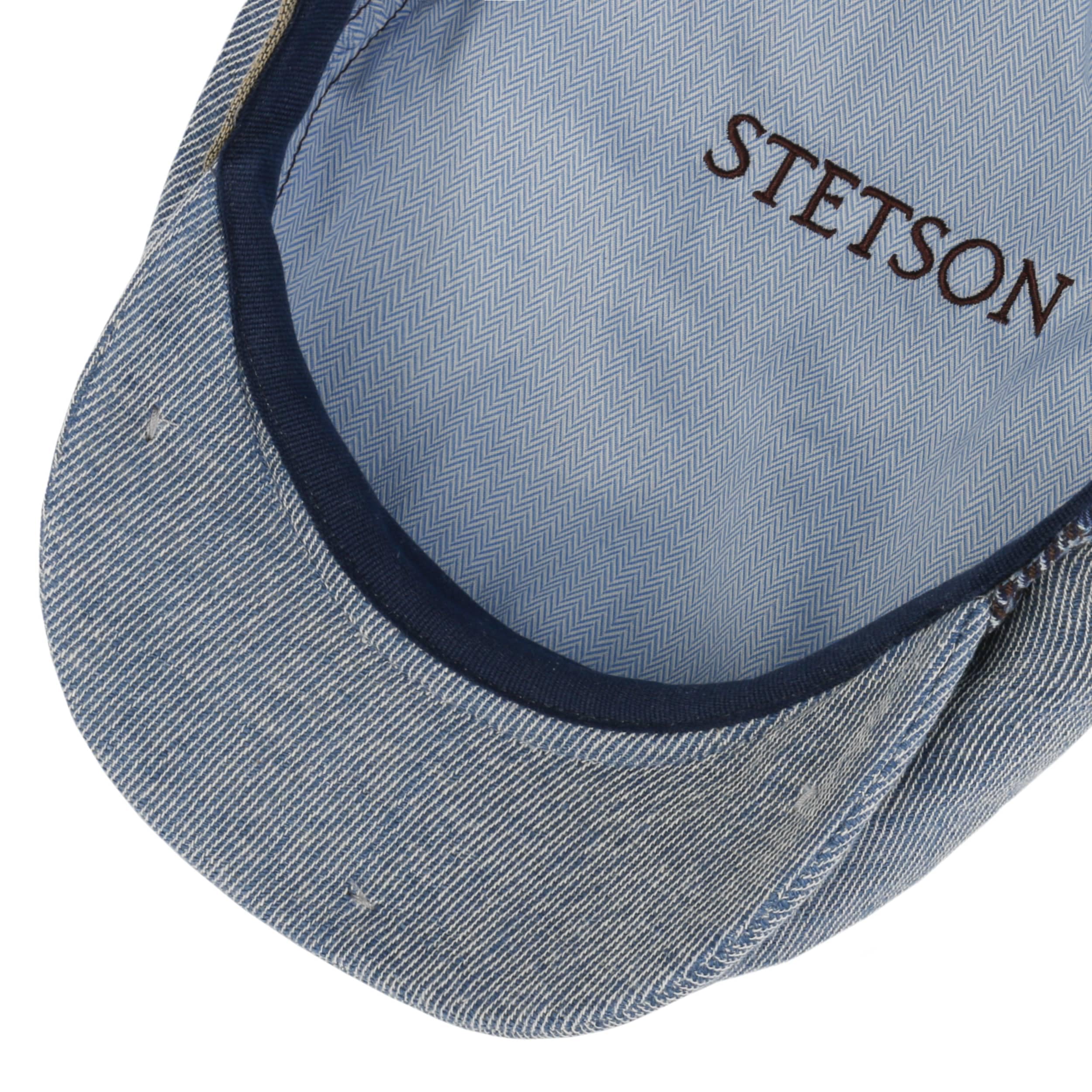 Stetson Casquette Laughlin Driver Patchwork Femme/Homme - Made in The EU Gavroche avec Visiere, Doublure, Doublure Printemps-ete Printemps Ete
