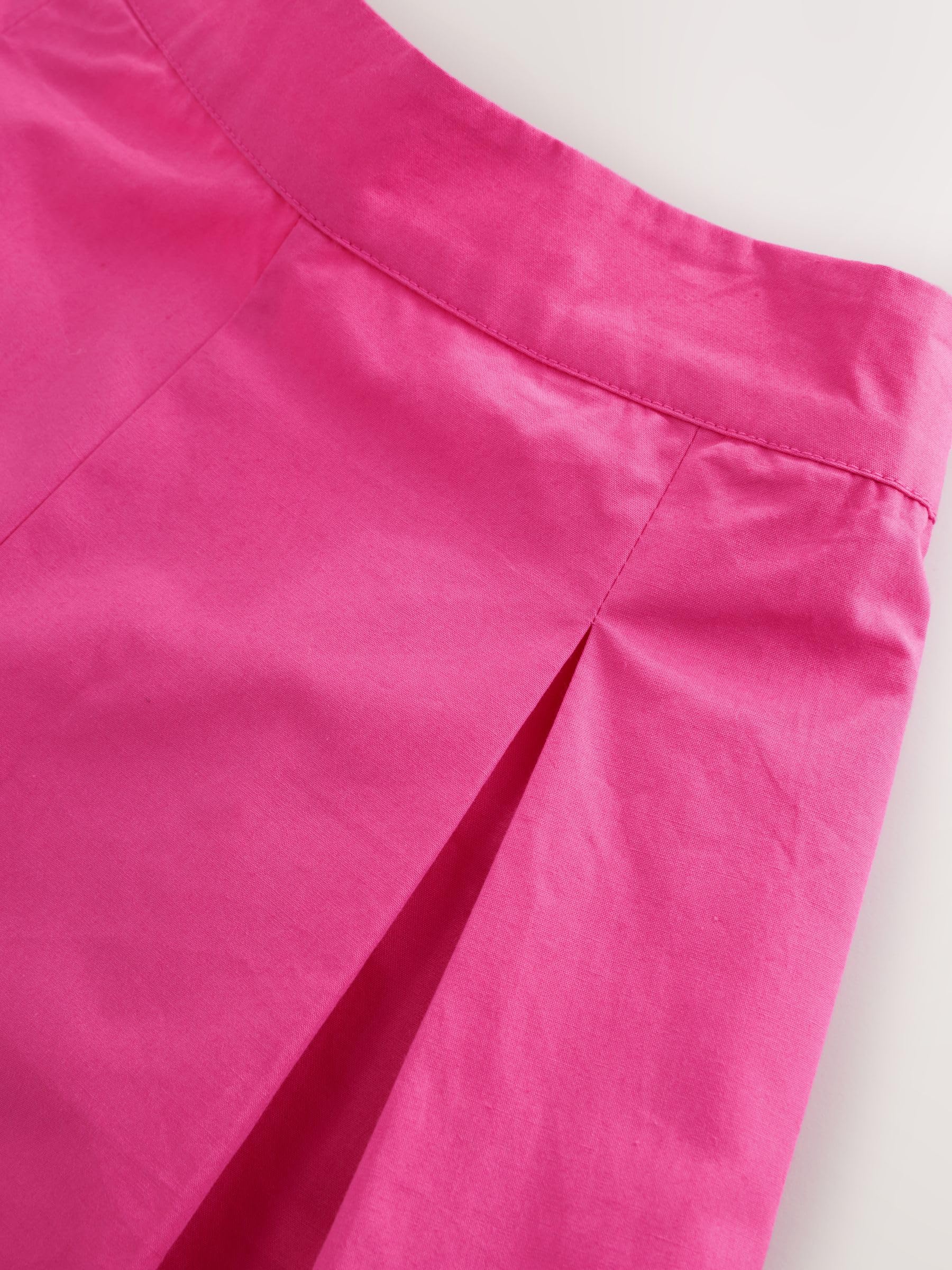 Niñas Conjunto de 2 piezas de top rosa con flores en 3D en un hombro y pantalones cortos