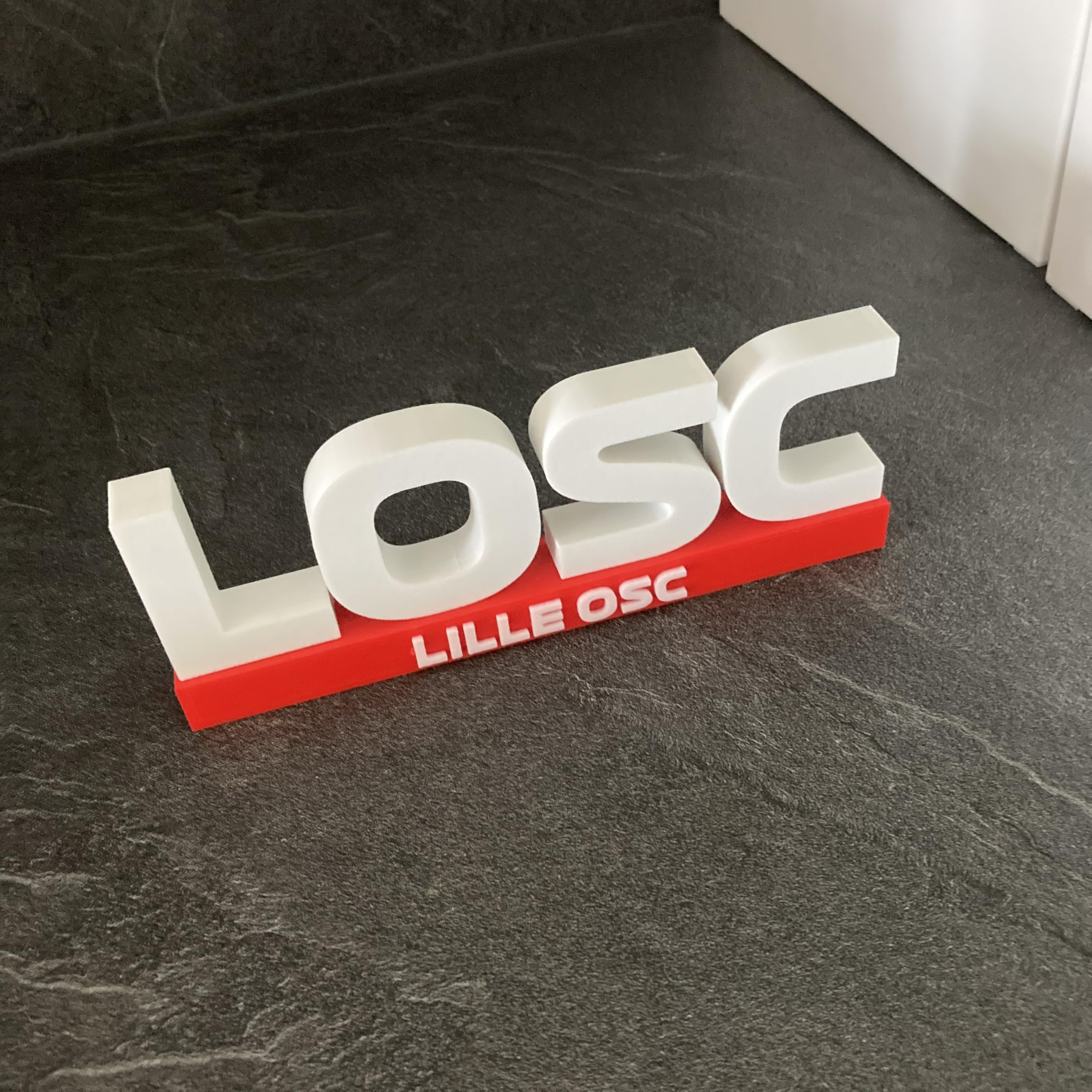 Logo décoratif Foot LOSC Lille