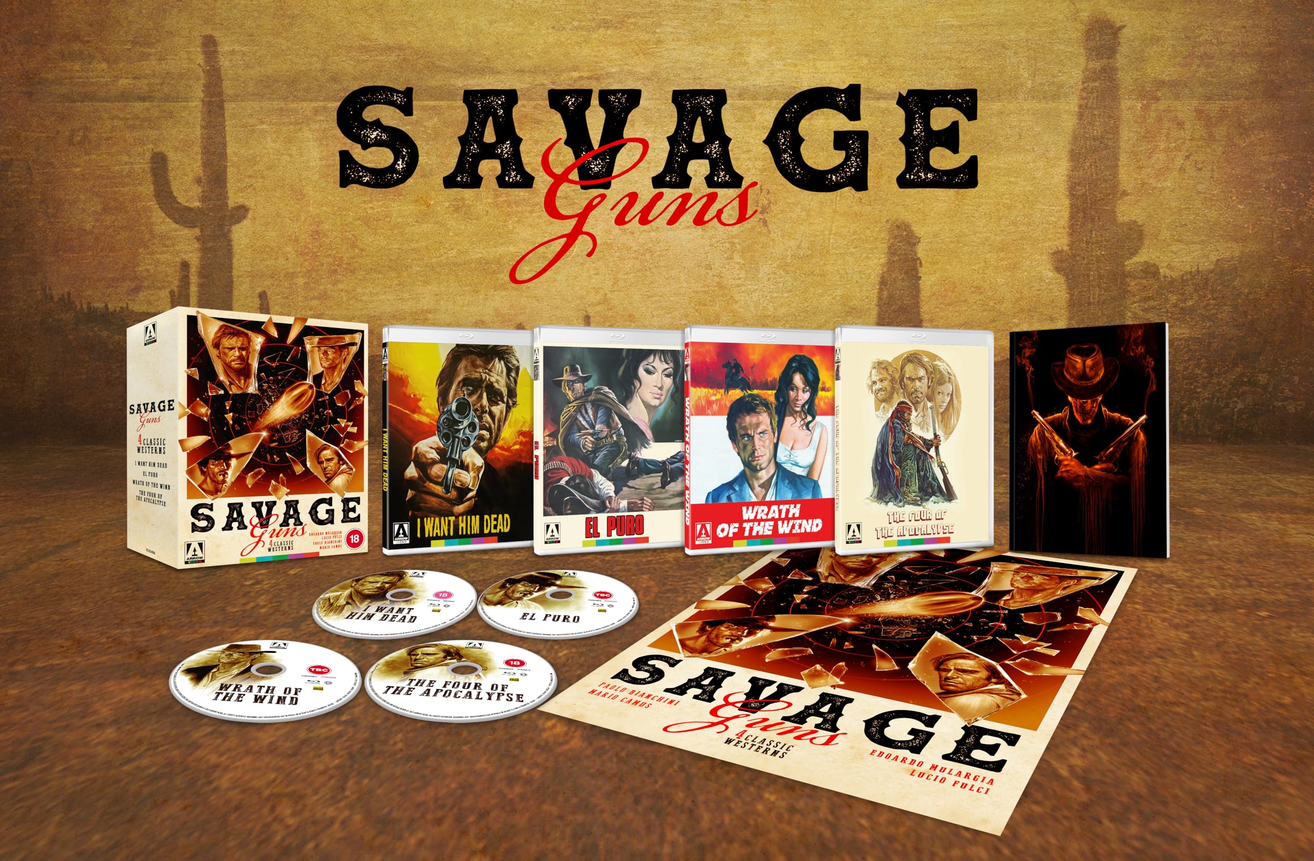 Savage Guns: Four Classic Westerns Vol 3 | Limited Edition Blu-ray
