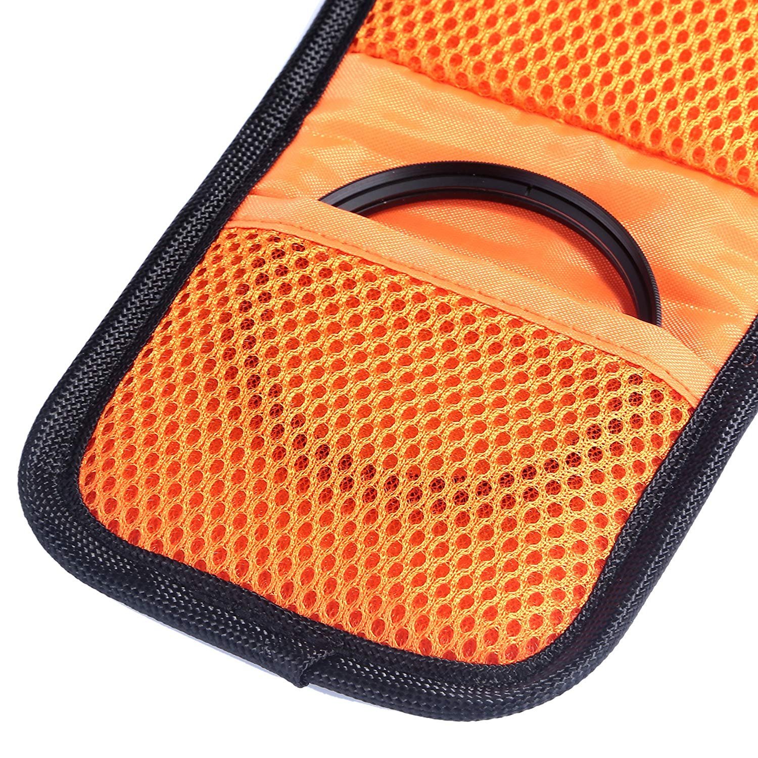 Custodia Portafiltri 3 Tasche Per Filtri Obiettivo Fino A 77mm – Nylon Resistente, Per Canon Nikon Sony