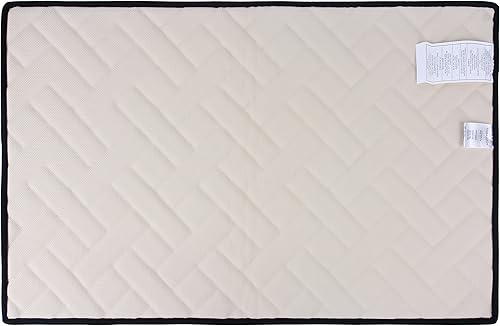 Miniatura 5 de Alfombra decorativa de espuma viscoelástica en espiga - Negro 21*34