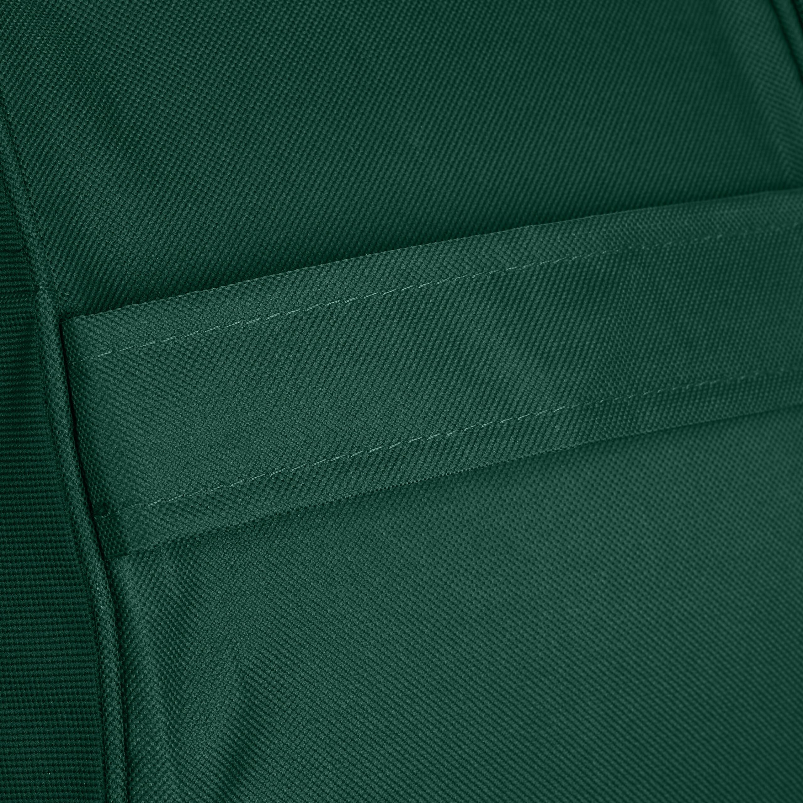 Relaxdays Sgabello Gonfiabile da Esterno, Pouf Arredo Outdoor, Poggiapiedi Rotondo da Giardino, HxD: 26x56 cm, Verde