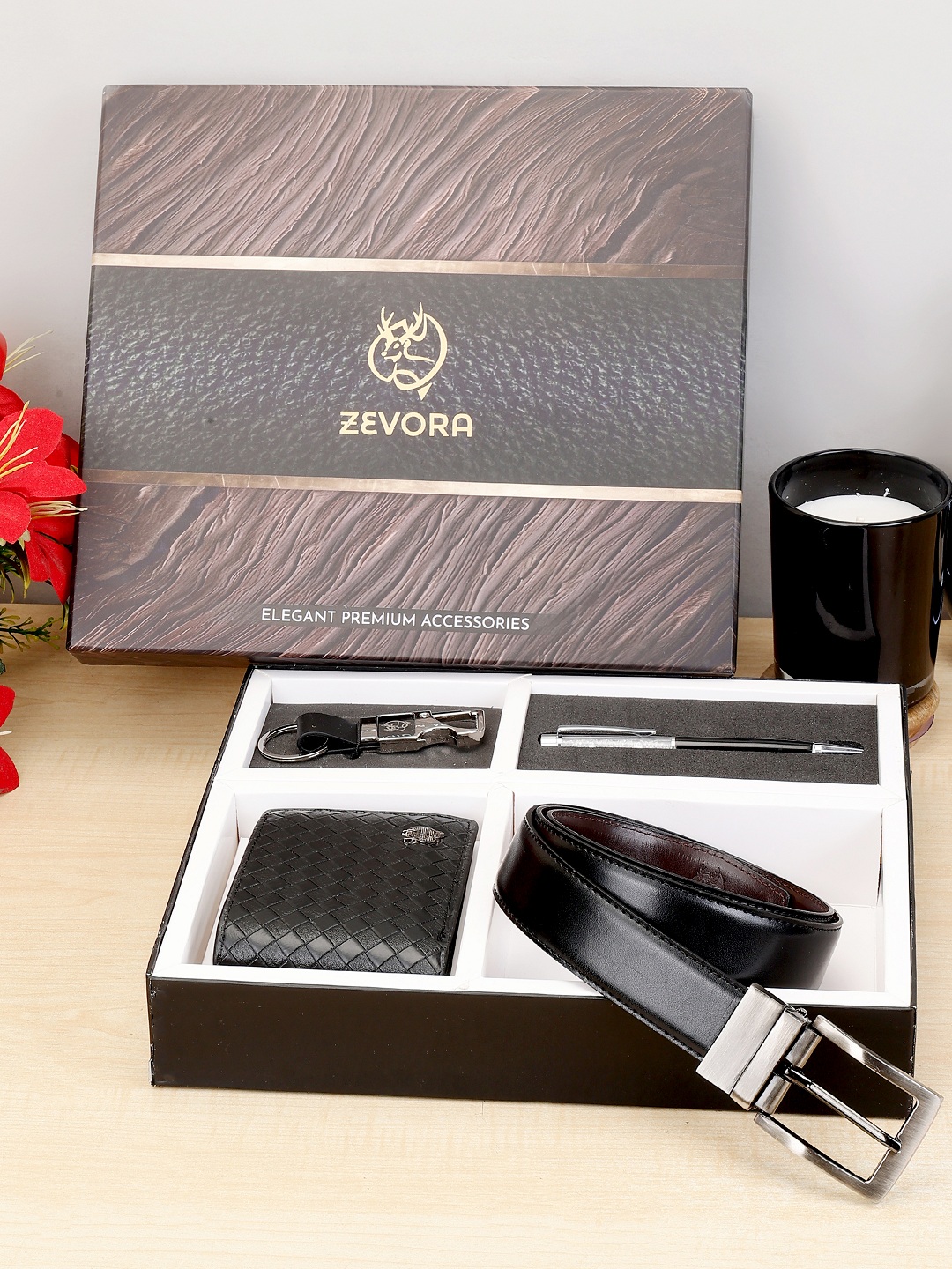 Buy ZEVORA® Premium Men's Gift Set | 4-in-1 Combo| Gift for Men