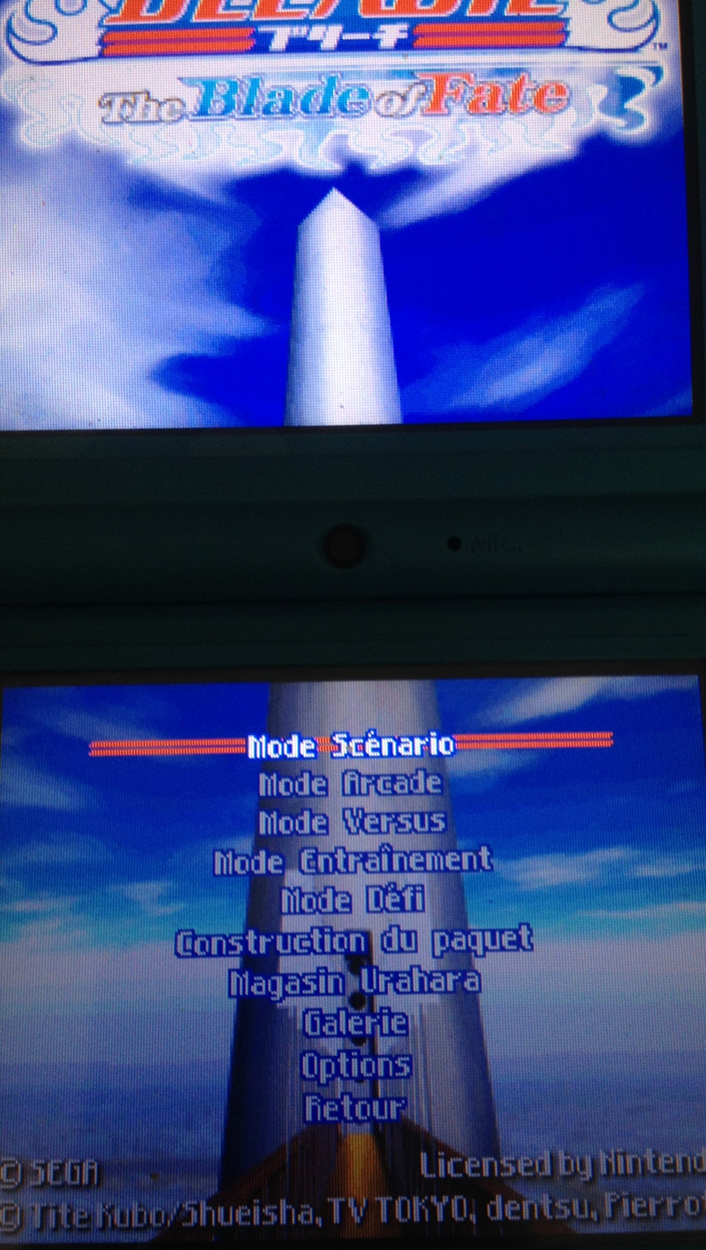 NINTENDO DS JEU BLEACH EN JAPONAIS COMPLET BOITE ET NOTICE