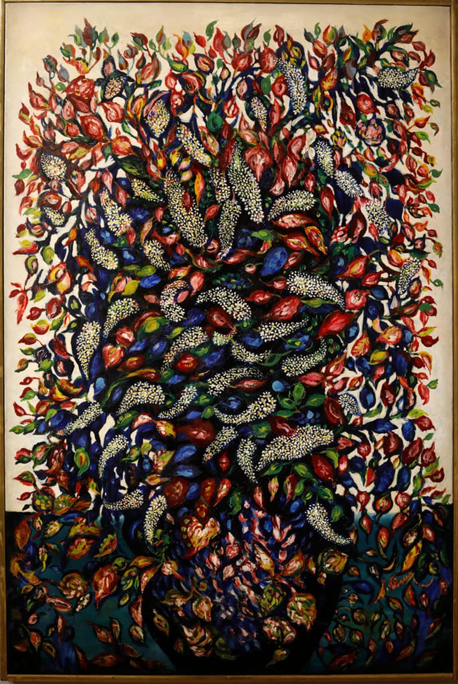 ARTXLXXBN Famous Print Painting Colorful Art Print Flowers and Fruit by Seraphine Louis Canvas Art Decorations for Home Decor 60x90cm