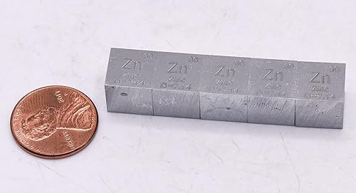 Miniatura 131 de Cubo de metal cobalto de 0.39 pulgadas (0.394 in) hasta un 99.9% puro elemento de tabla periódica de densidad grabada, colección de bloques