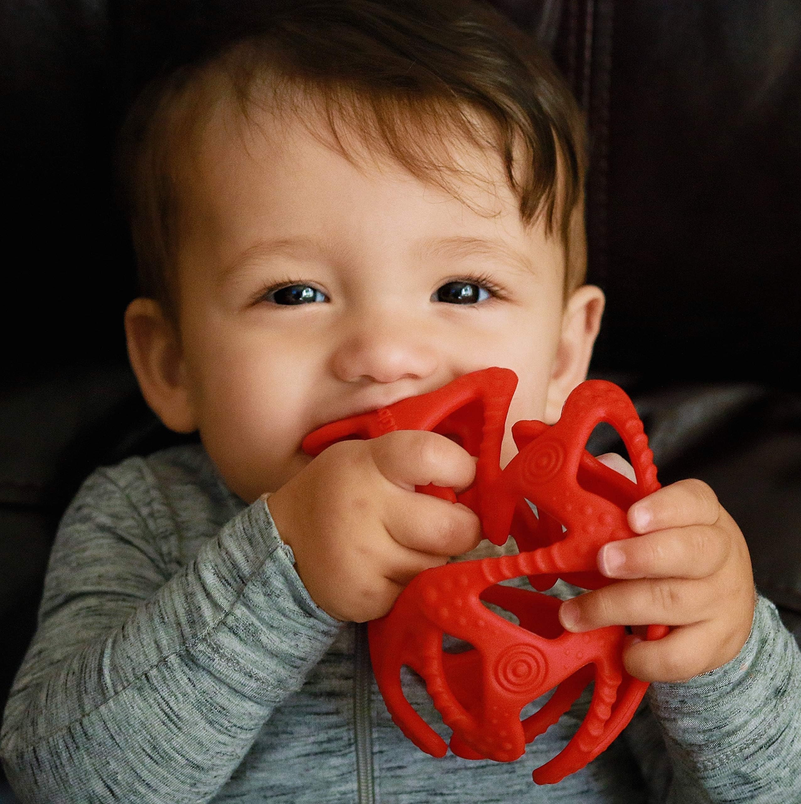 Nuby Teether Nuby Vibe-eez Vibrating Teether Soothing Octopus