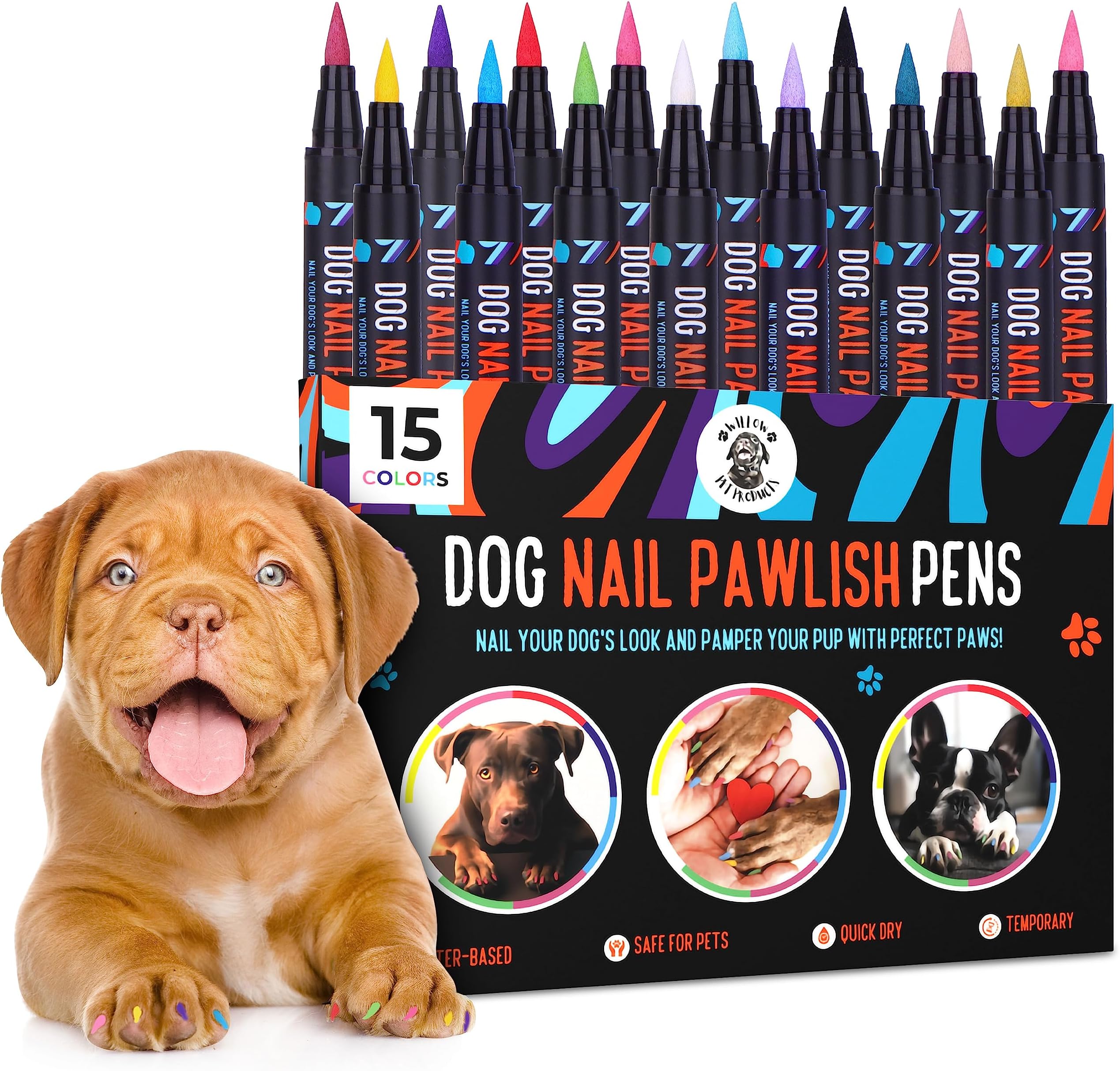 Blata Dog Nail Polish Pen Quick Dry, Odorless, Pet Grooming