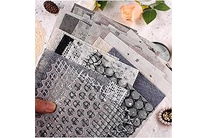 Premium Textured Collage Papers for Crafting, Card Making and Scrapbooking