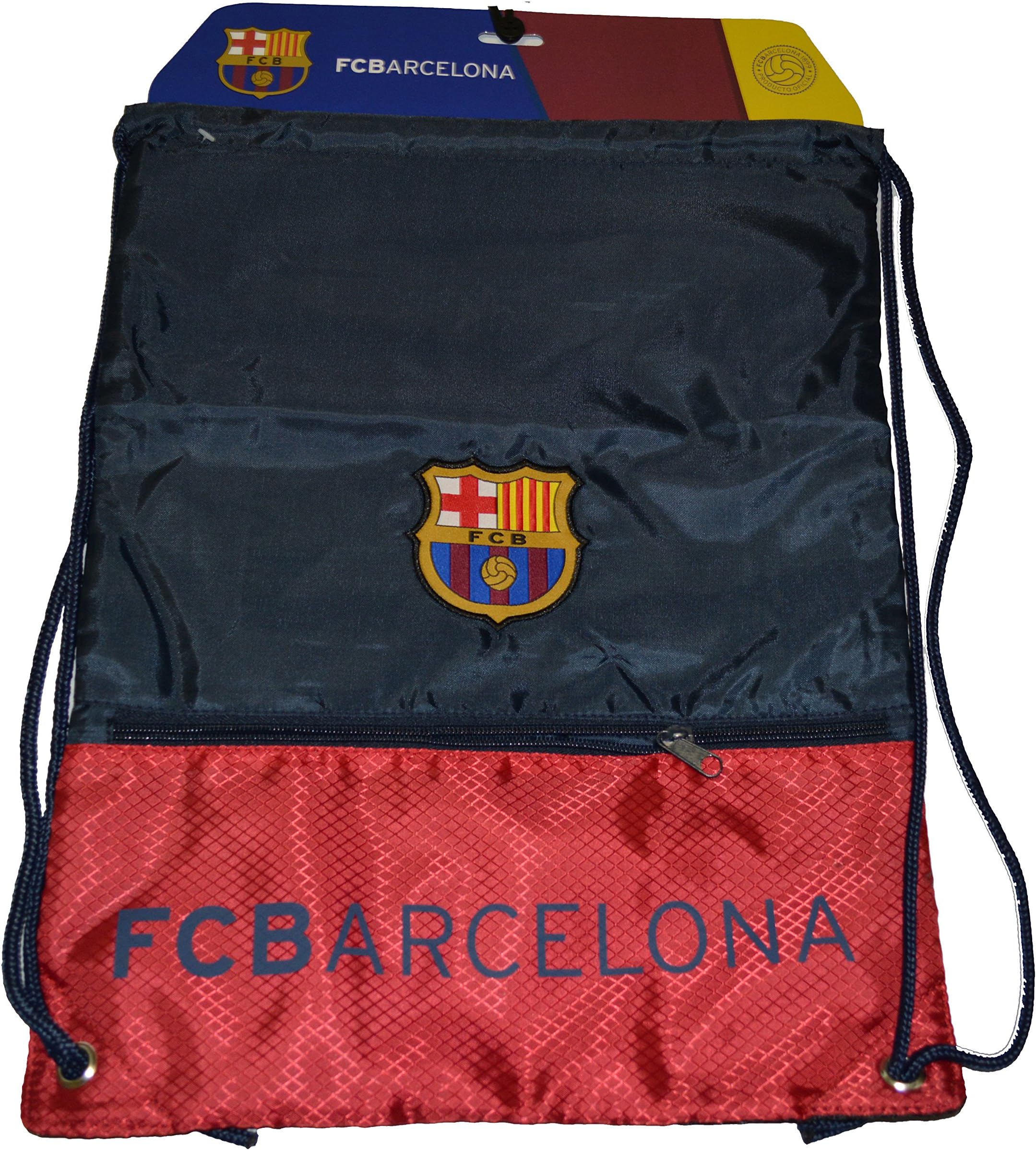Fc Barcelona GYM Sack BAG Drawstring Backpack Cinch Bag Authentic Official NEW 2015