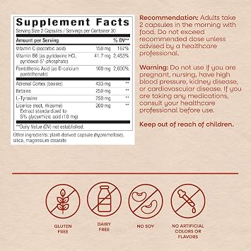 Nature's Way Adrenal Stress-End, Supports Cellular Energy*, 60 ct