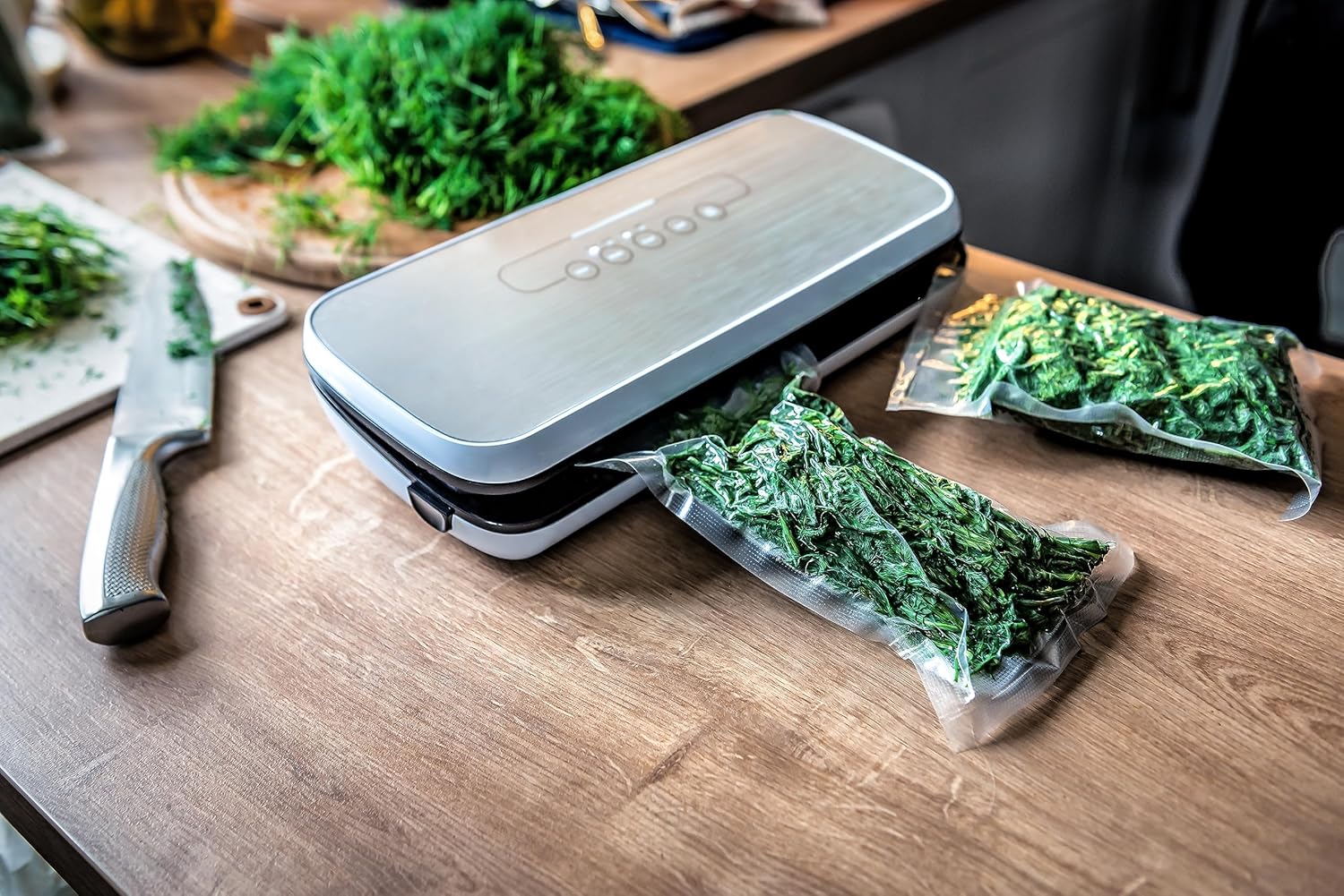 50 ct Pre-Cut Vacuum Seal Storage Bags by Vaque, Double -Layered Protection with maximal strength and thickness