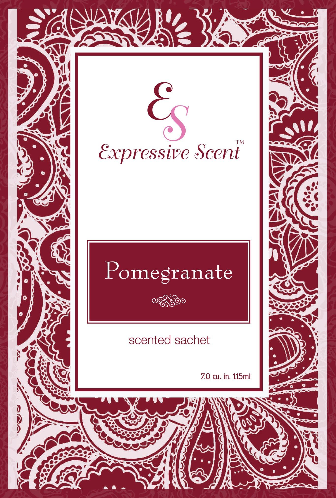 – Home Fragrance Aromatic Sachets: Premium Long-Lasting Aroma, for Drawers Dressers Closets Car Kitchen, Pomegranate
